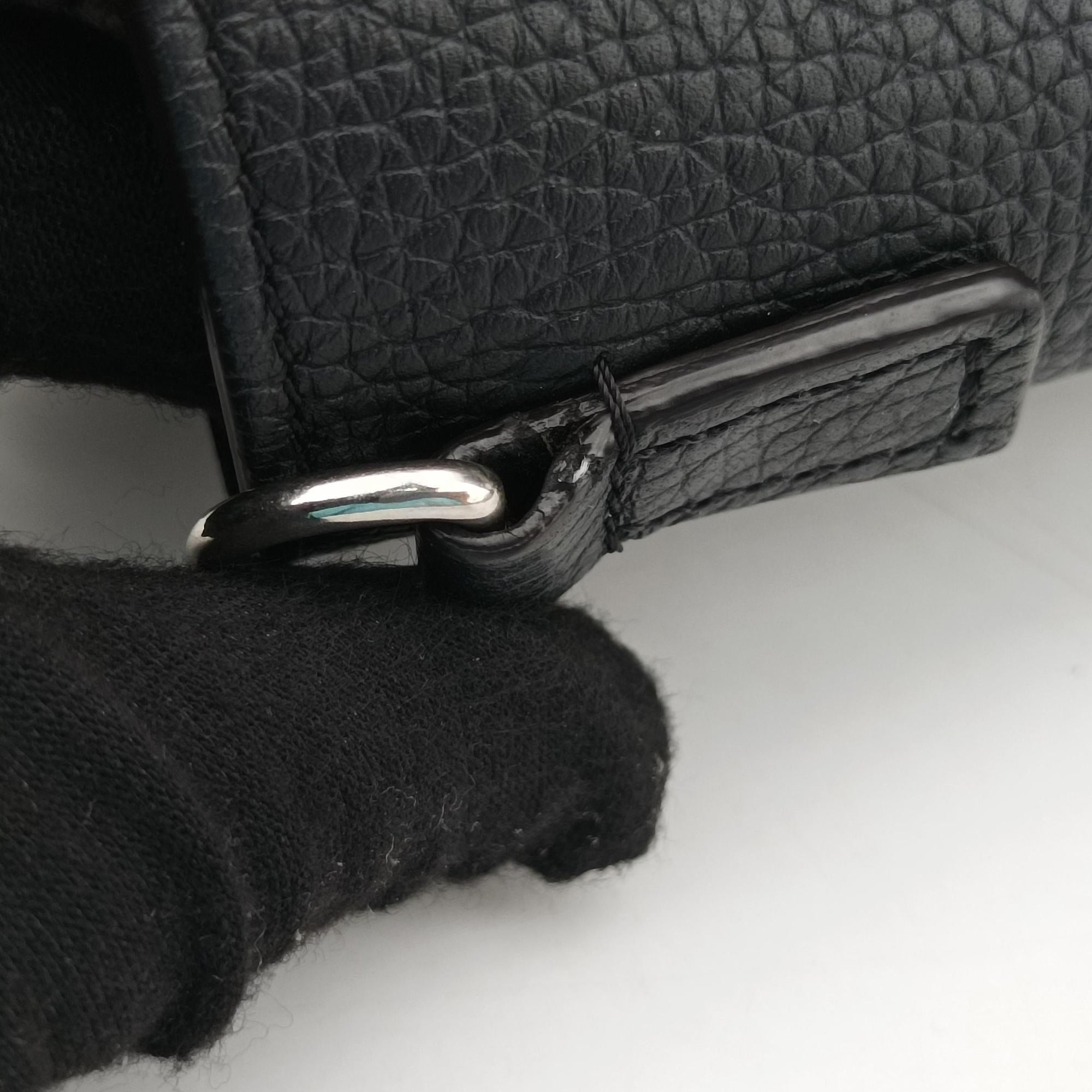 Pre-owned Celine Luggage nano Shopper Black Leather  shoulderbag | stylenewstar