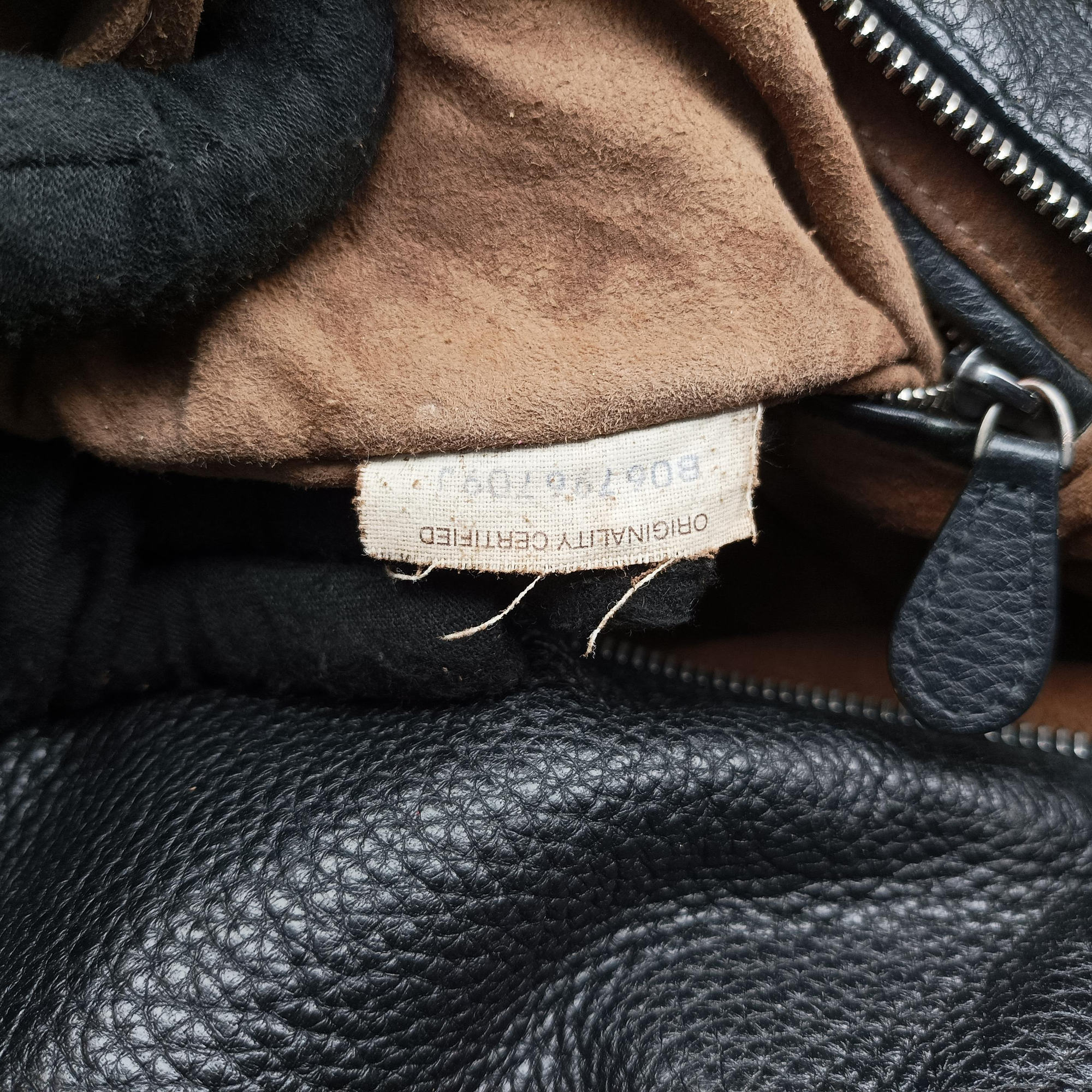 Pre-owned Bottega Veneta Cube soft bag Black x Brown Leather  shoulderbag | stylenewstar
