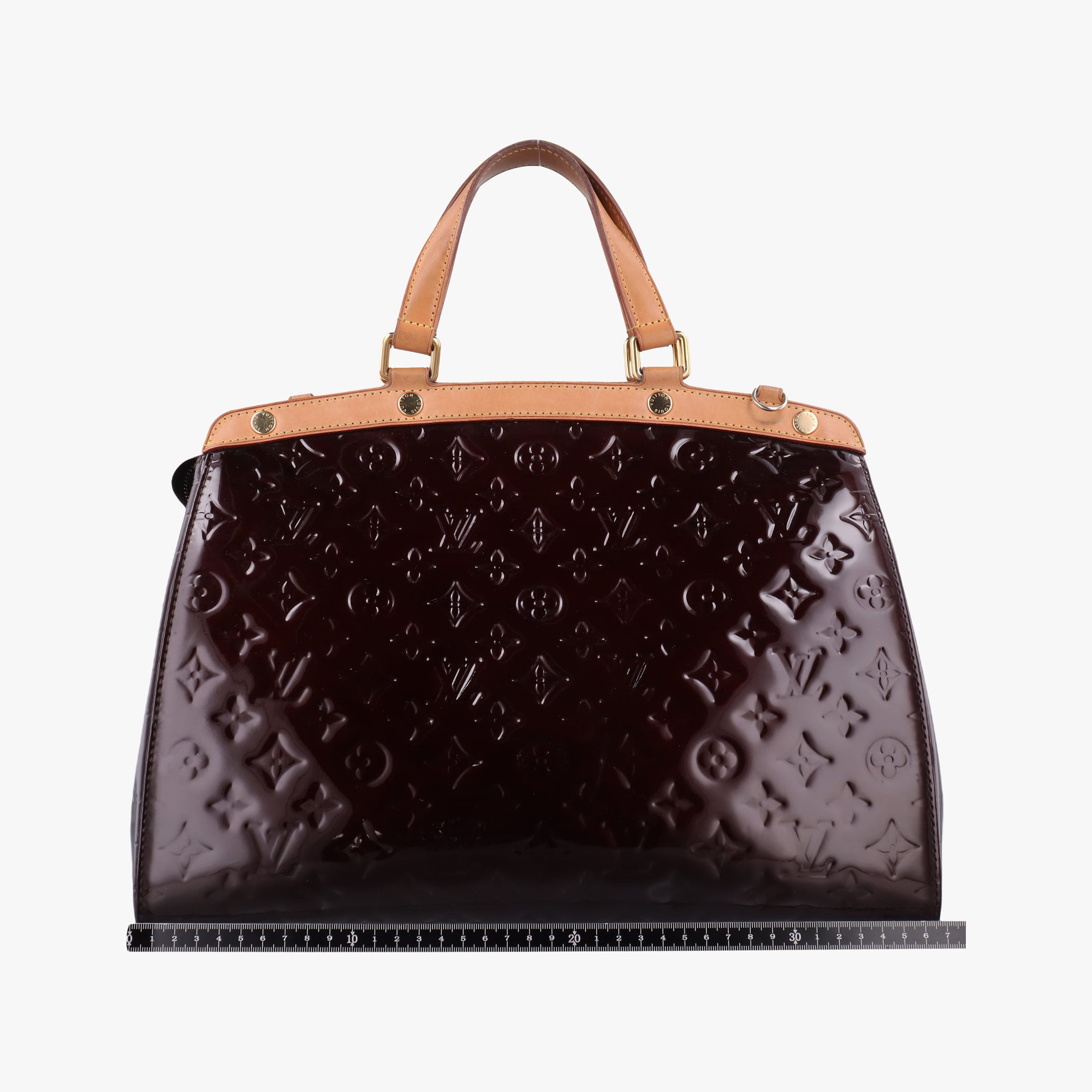 Vintage Louis Vuitton Brea MM ROUGE FAUVISTE Vernis M91690 shoulderbag | stylenewstar