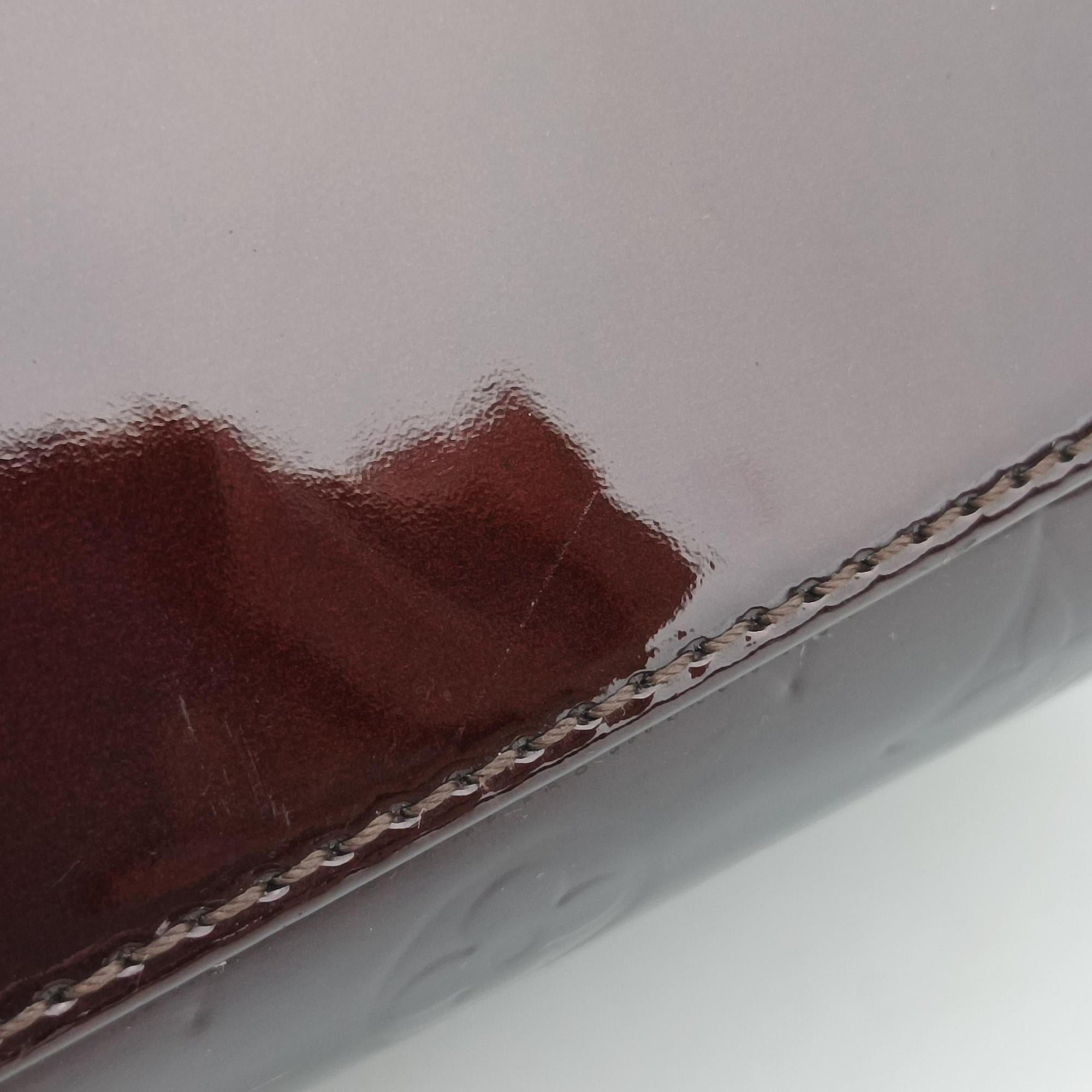 Vintage Louis Vuitton Brea MM ROUGE FAUVISTE Vernis M91690 shoulderbag | stylenewstar