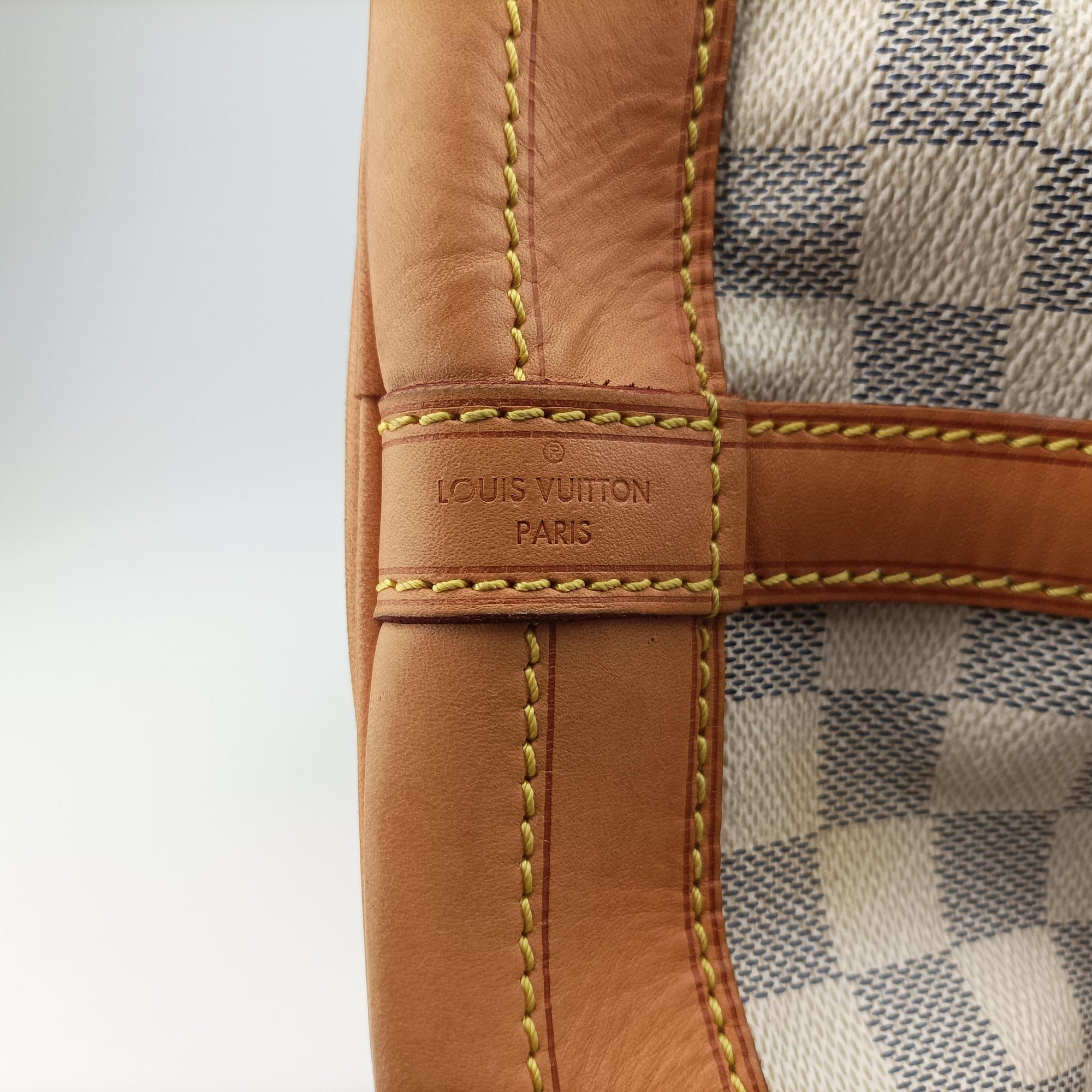 Secondhand Louis Vuitton NOe Azur Damier Canvas N42222 shoulderbag | stylenewstar