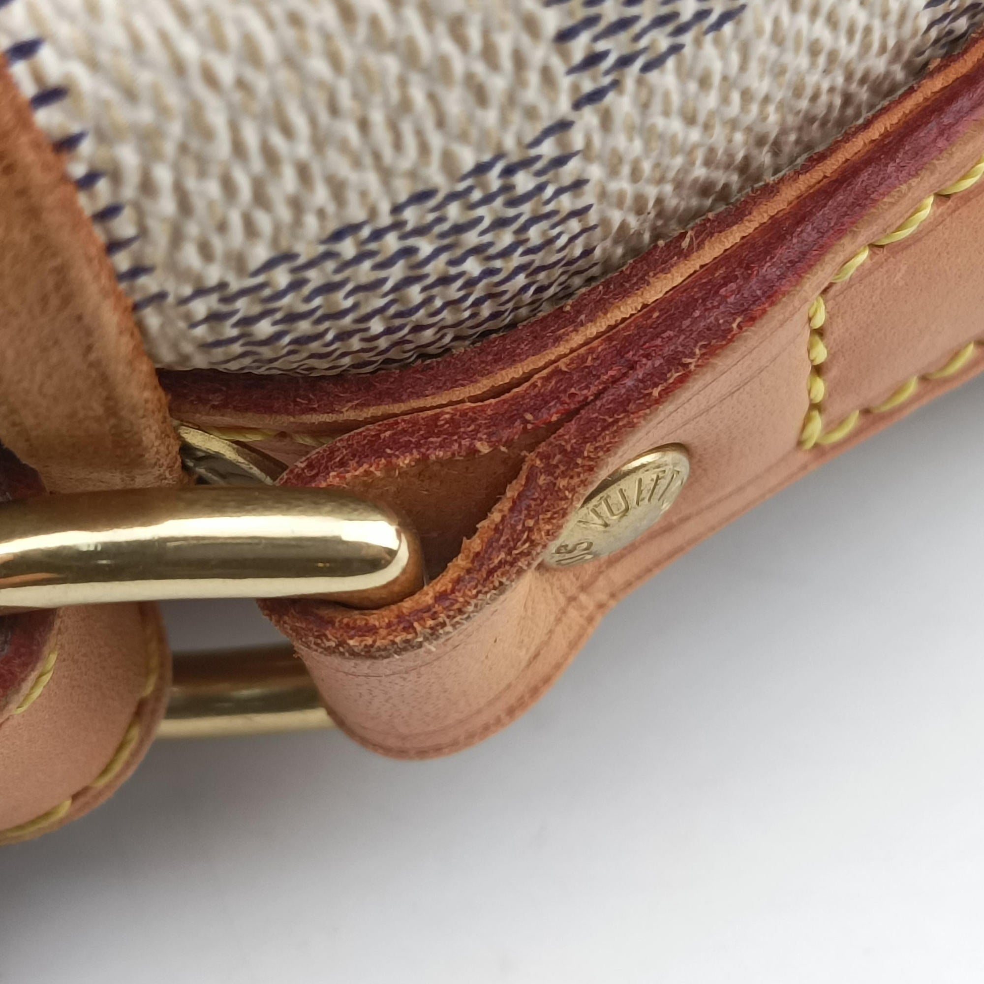 Secondhand Louis Vuitton NOe Azur Damier Canvas N42222 shoulderbag | stylenewstar