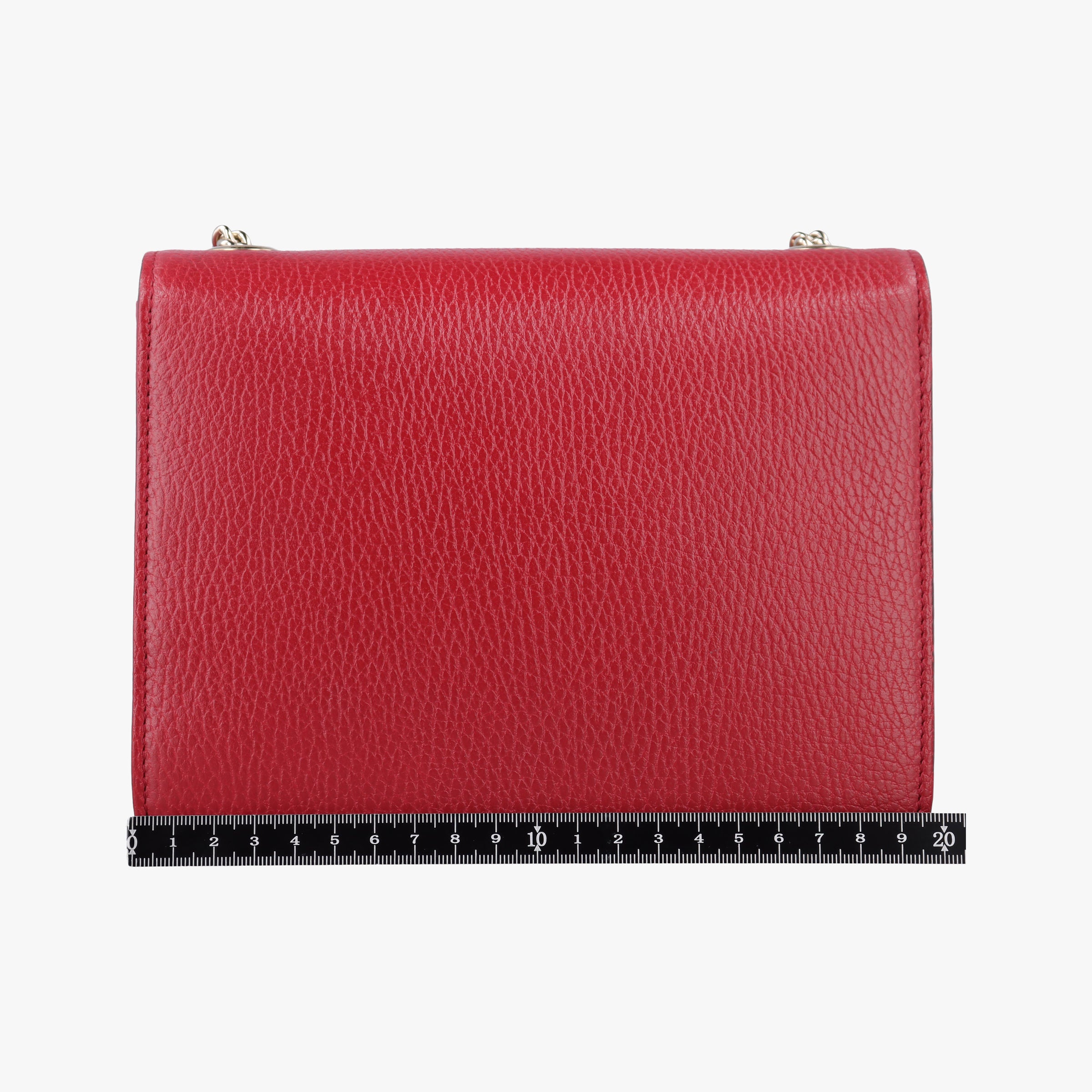 Pre-owned Gucci Interlocking G Red Leather 510304 shoulderbag | stylenewstar