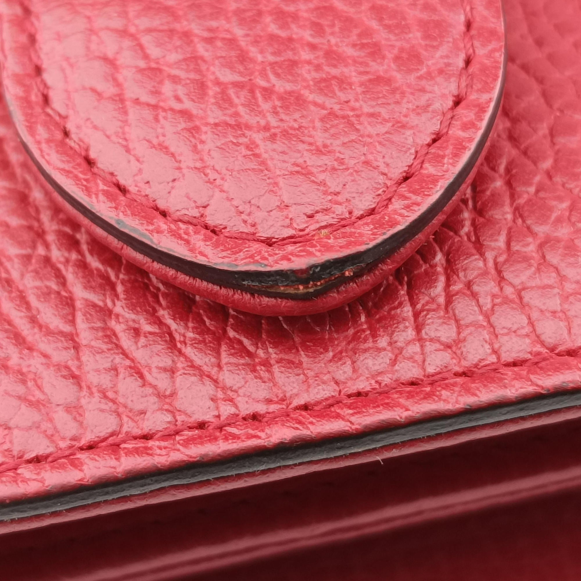 Pre-owned Gucci Interlocking G Red Leather 510304 shoulderbag | stylenewstar