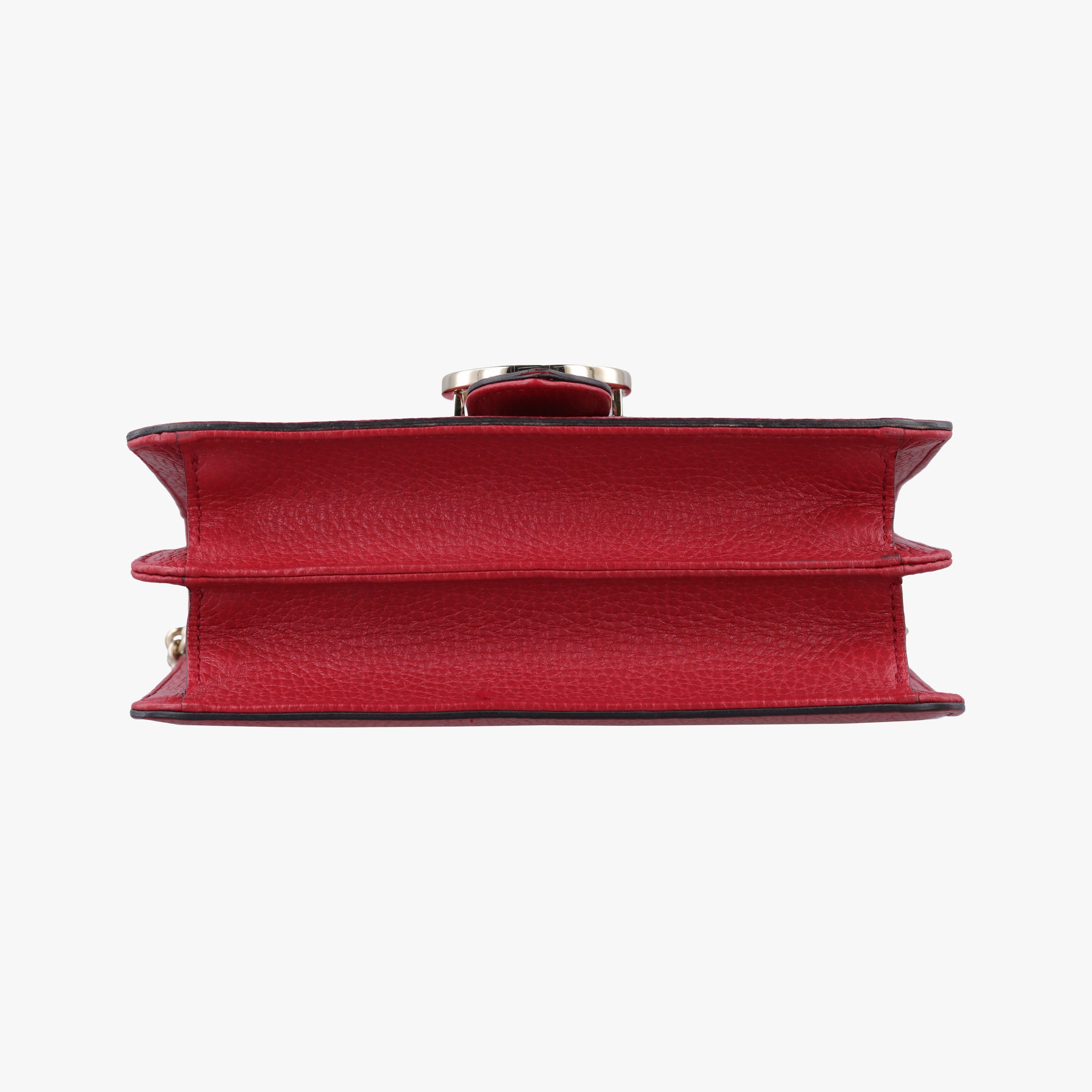 Pre-owned Gucci Interlocking G Red Leather 510304 shoulderbag | stylenewstar