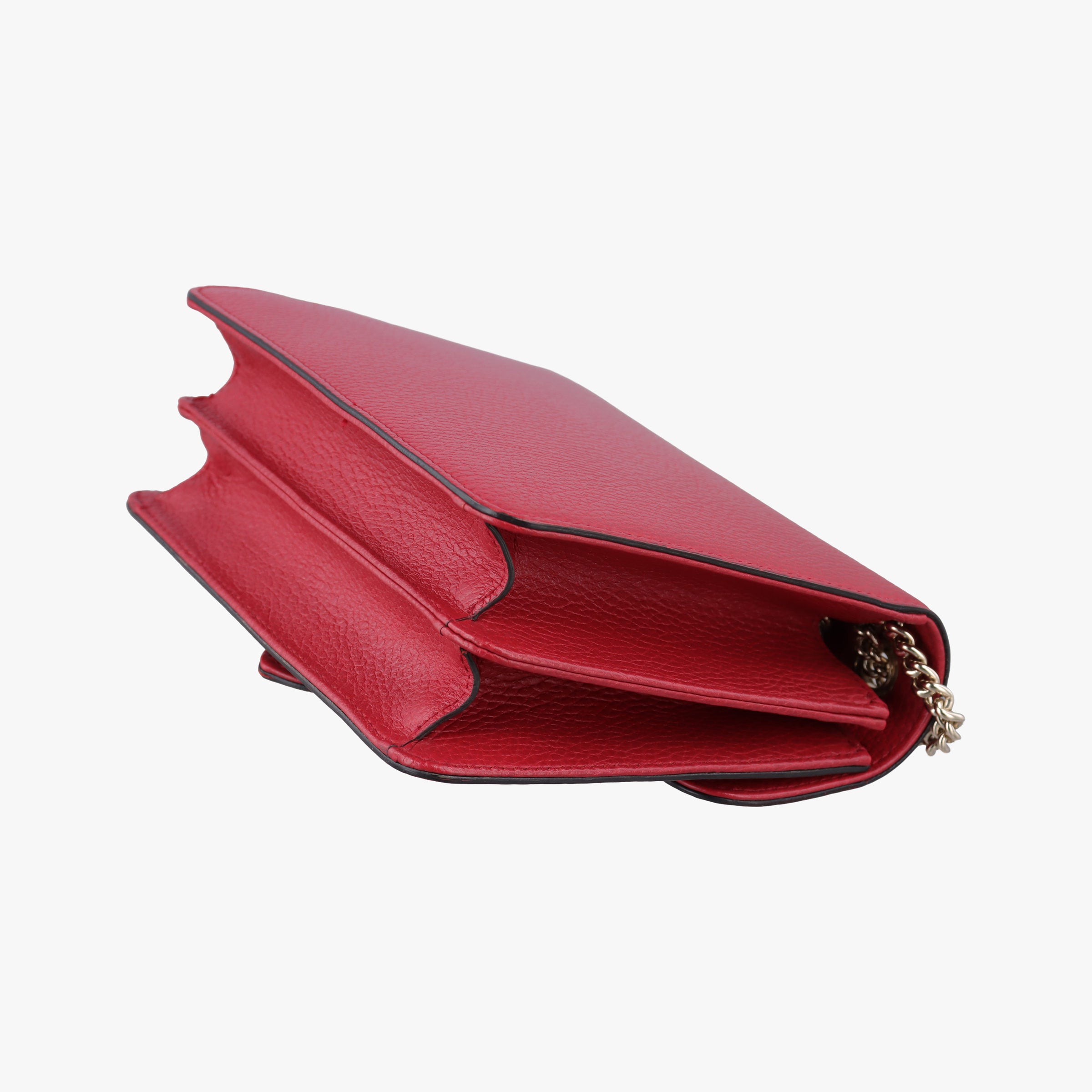 Pre-owned Gucci Interlocking G Red Leather 510304 shoulderbag | stylenewstar