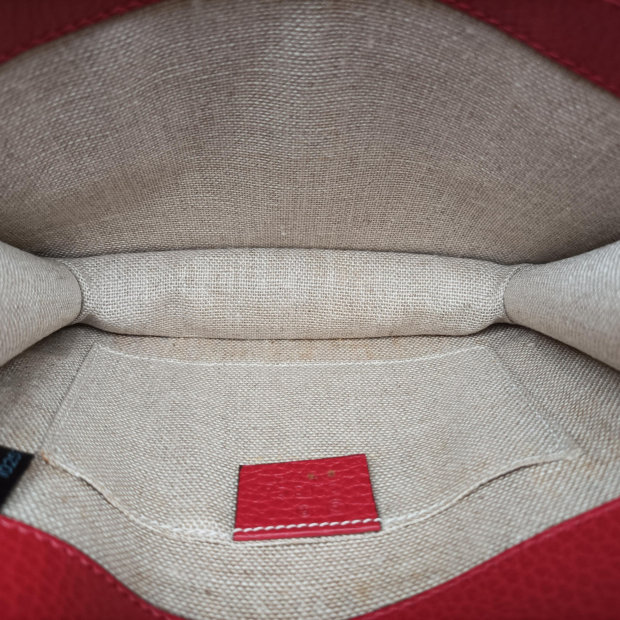 Pre-owned Gucci Interlocking G Red Leather 510304 shoulderbag | stylenewstar