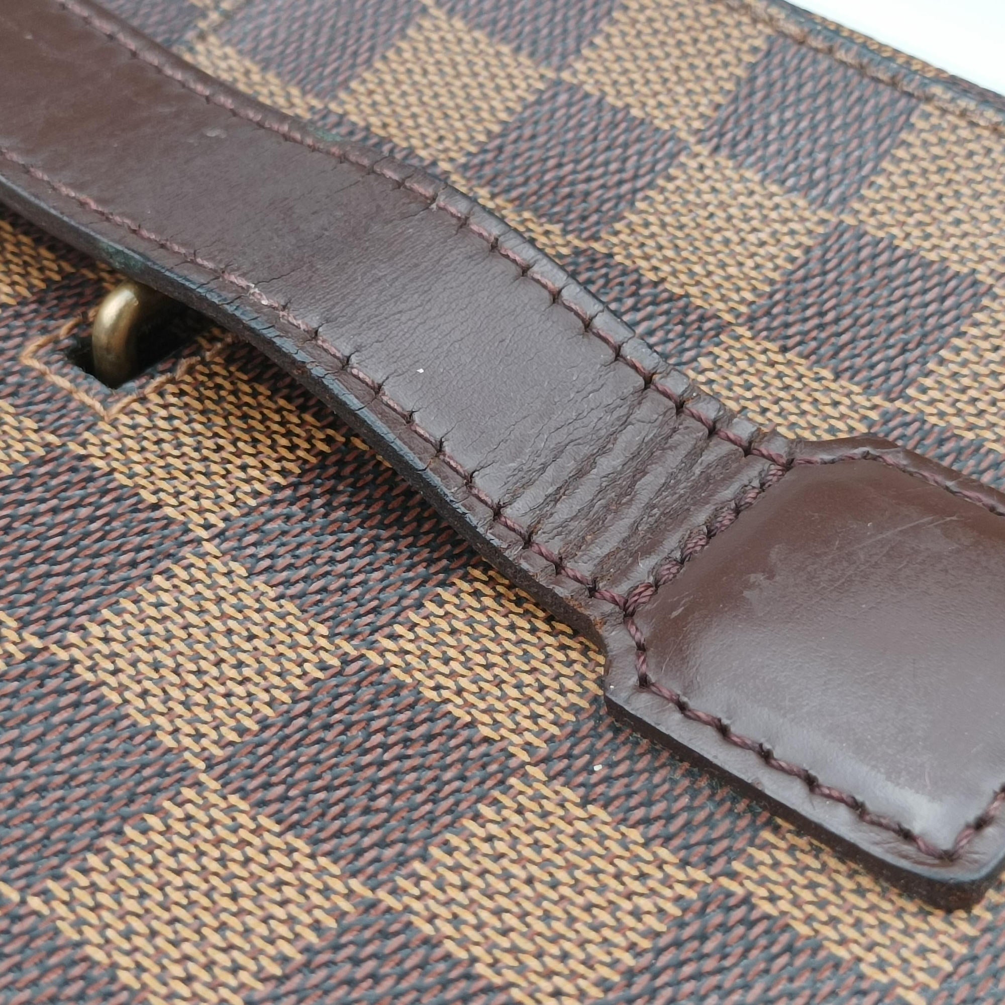 Pre-owned Louis Vuitton BROADWAY EBENE Damier Canvas N42270 shoulderbag | stylenewstar
