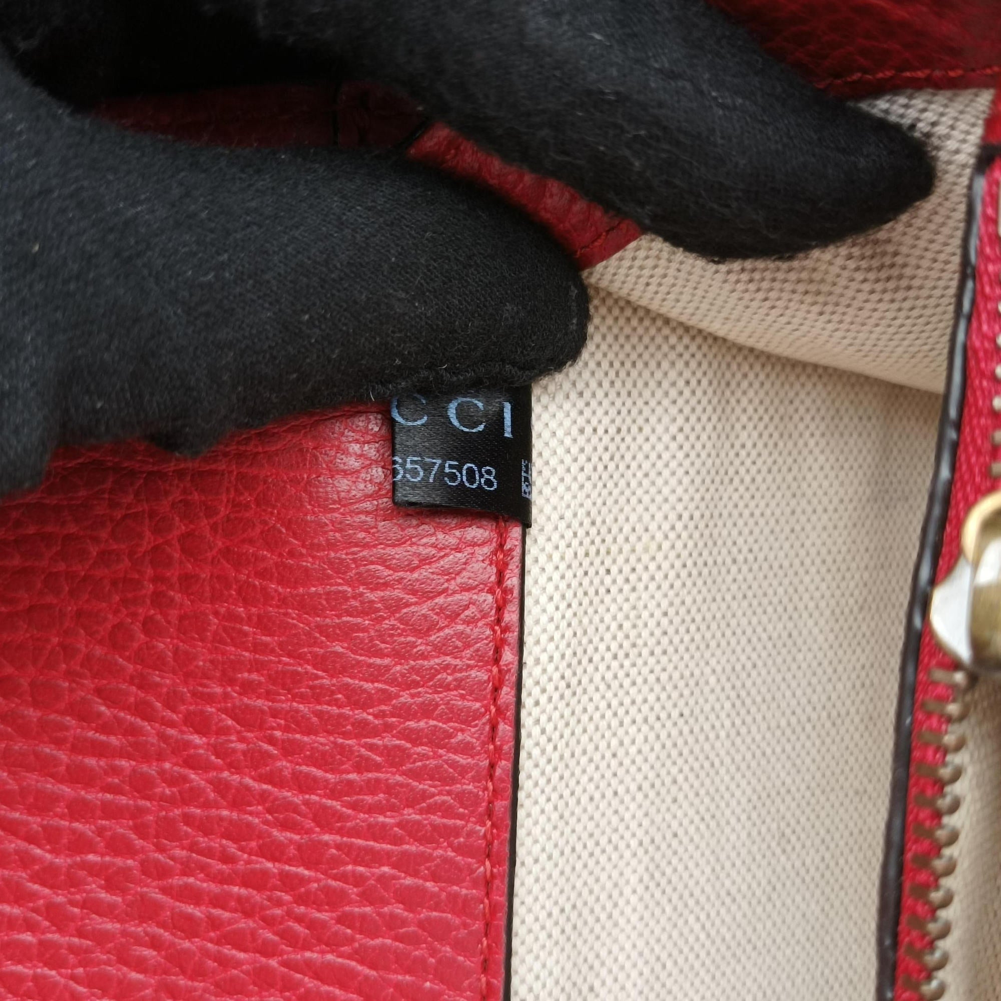 Secondhand Gucci Dionysus Red Leather 400249 shoulderbag | stylenewstar
