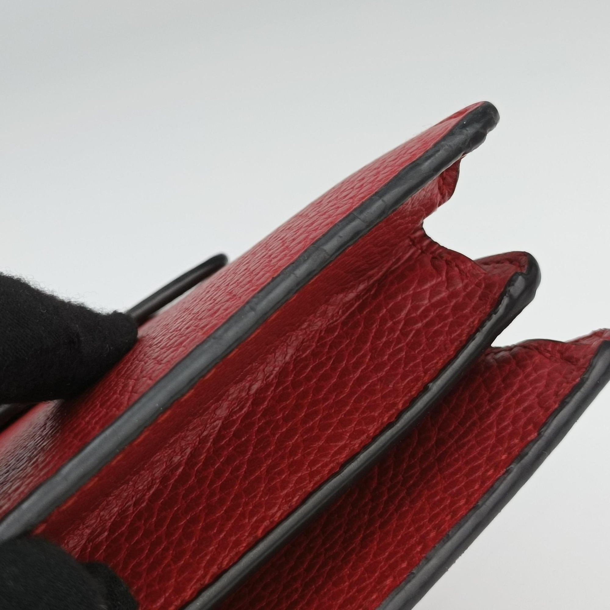 Secondhand Gucci Dionysus Red Leather 400249 shoulderbag | stylenewstar