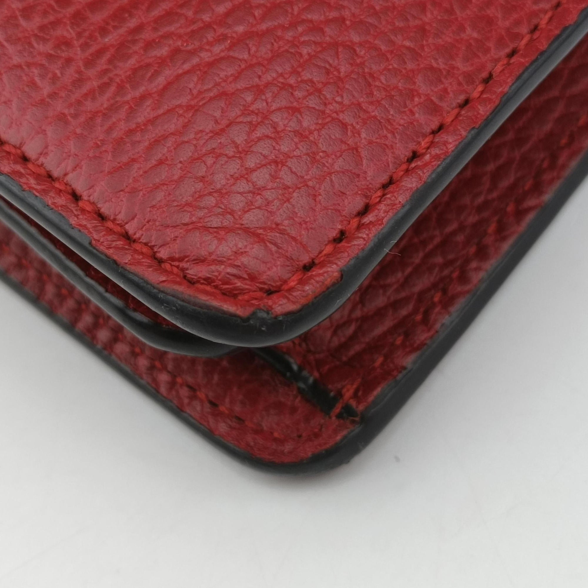 Secondhand Gucci Dionysus Red Leather 400249 shoulderbag | stylenewstar