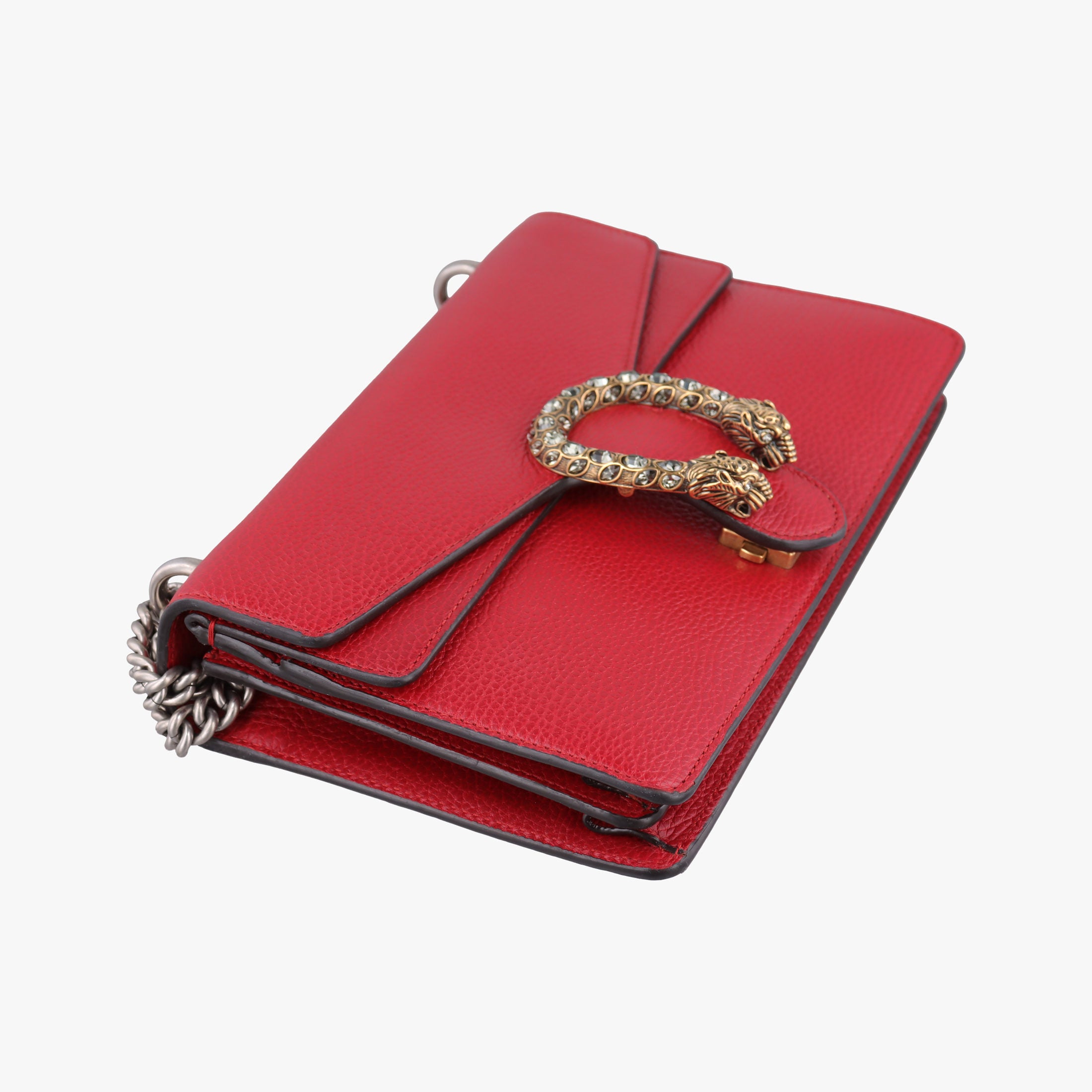 Secondhand Gucci Dionysus Red Leather 400249 shoulderbag | stylenewstar