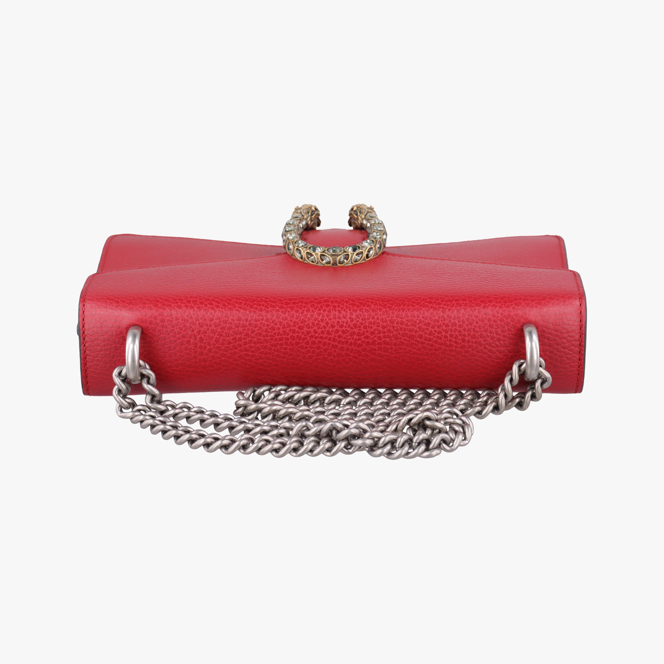 Secondhand Gucci Dionysus Red Leather 400249 shoulderbag | stylenewstar