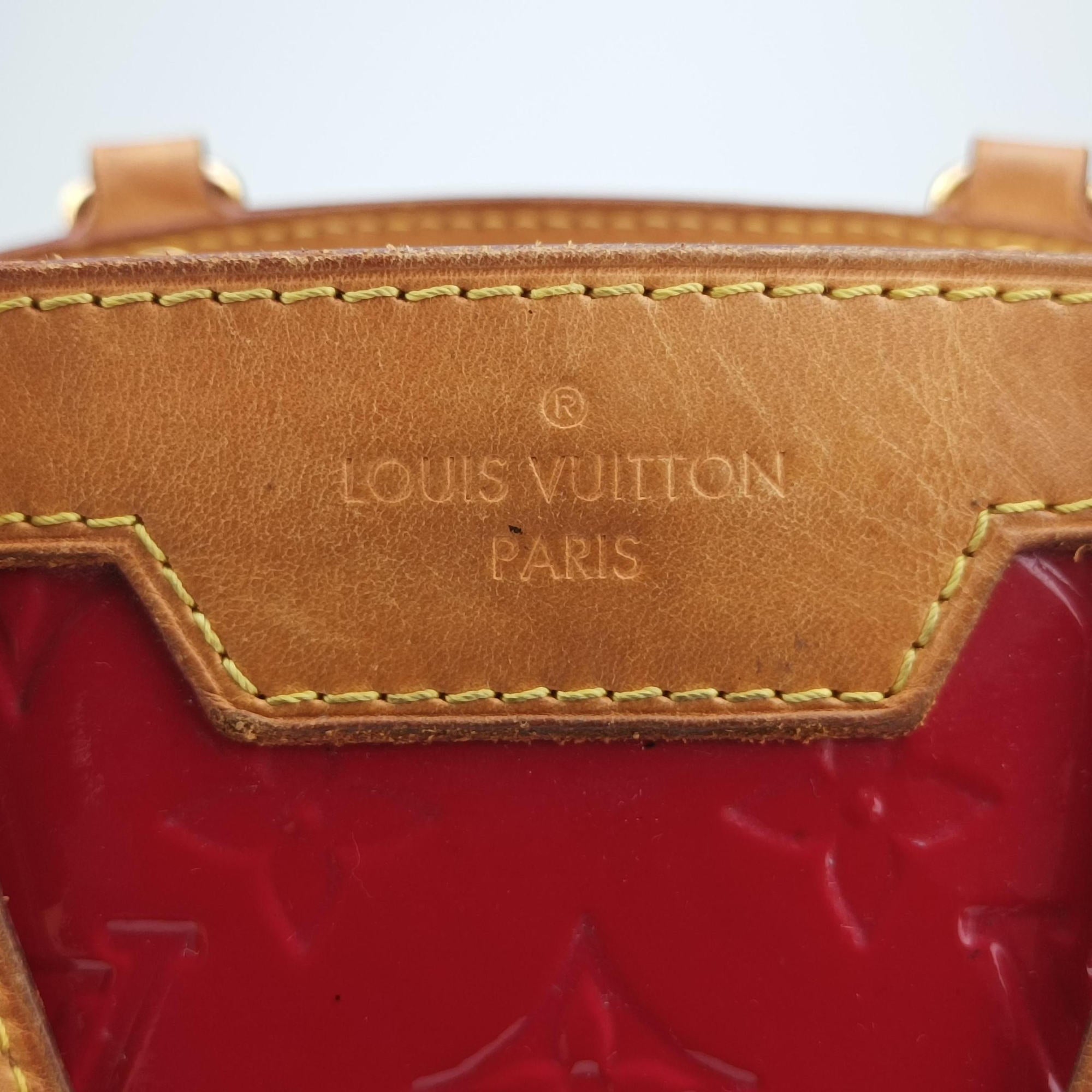 Pre-owned Louis Vuitton Brea MM ROSE INDIEN Vernis M91798 shoulderbag | stylenewstar