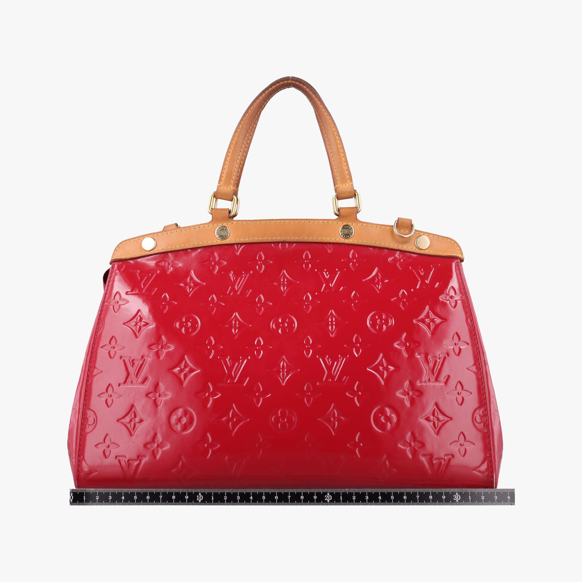 Pre-owned Louis Vuitton Brea MM ROSE INDIEN Vernis M91798 shoulderbag | stylenewstar