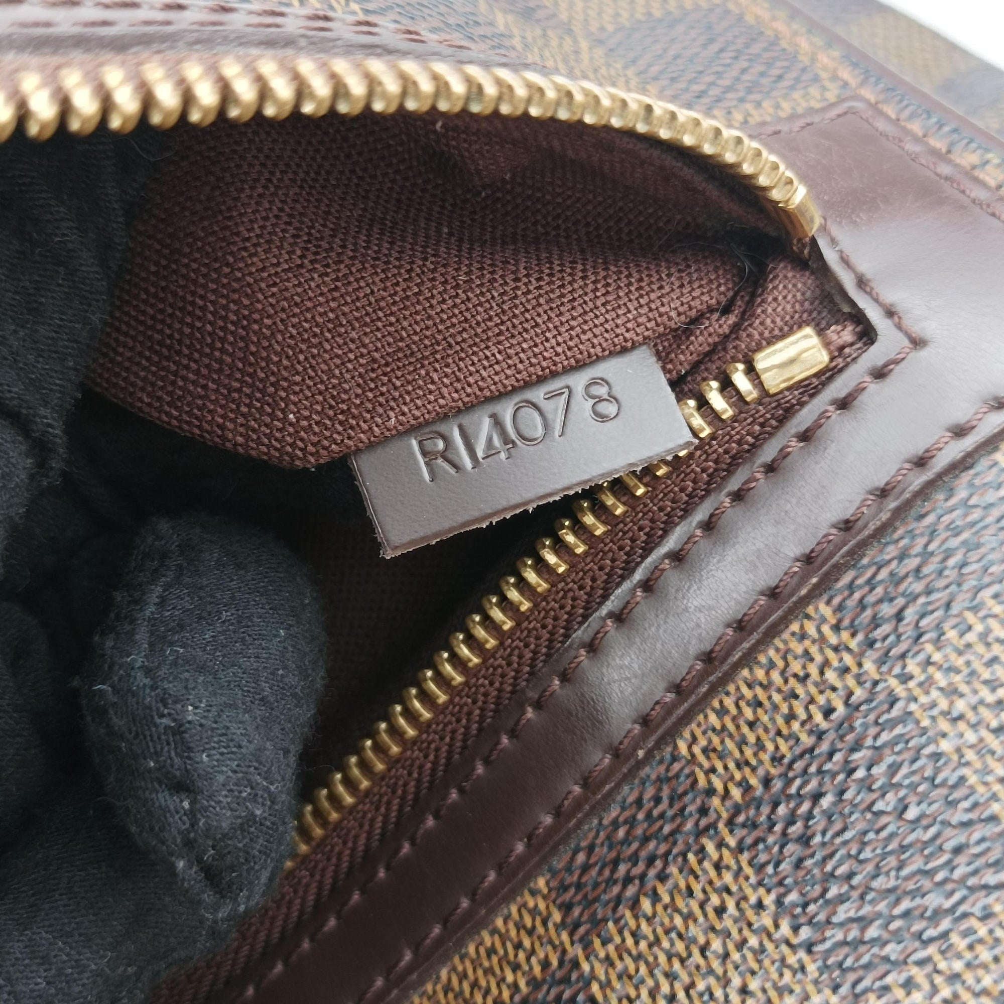 Secondhand Louis Vuitton SPENCER EBENE Damier　Canvas N58021 shoulderbag | stylenewstar