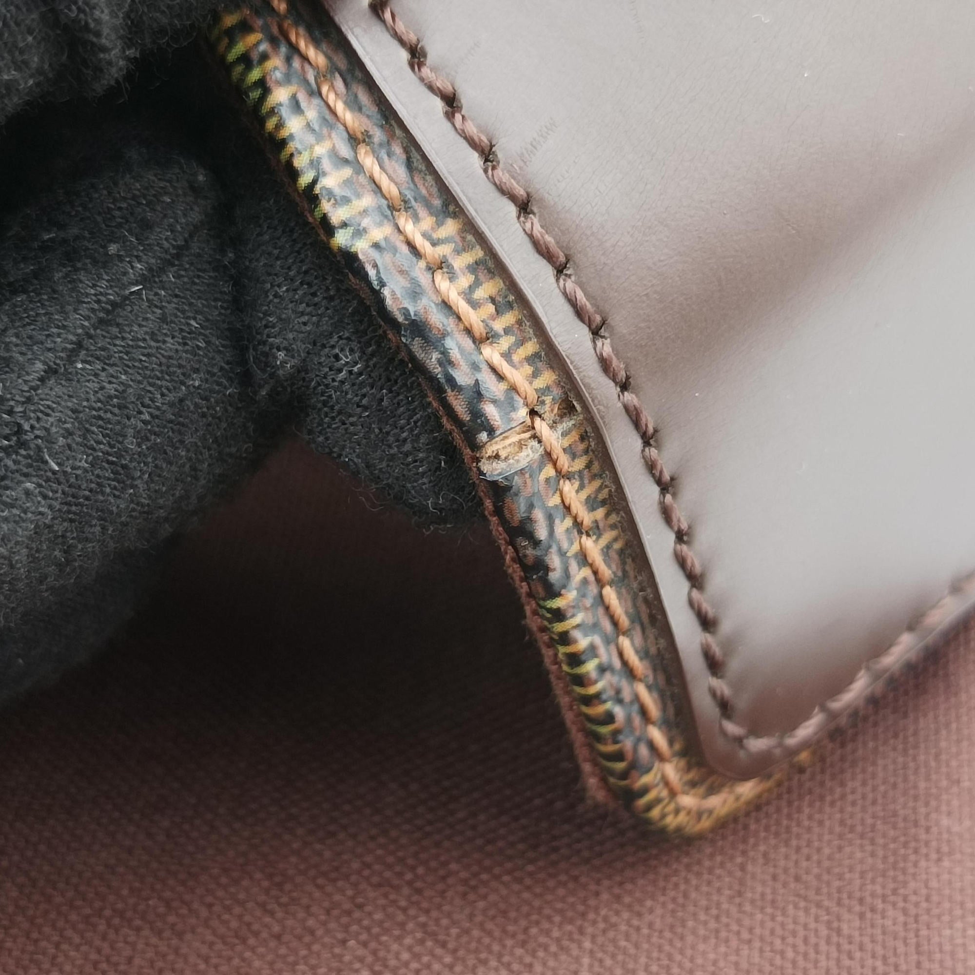 Secondhand Louis Vuitton SPENCER EBENE Damier　Canvas N58021 shoulderbag | stylenewstar