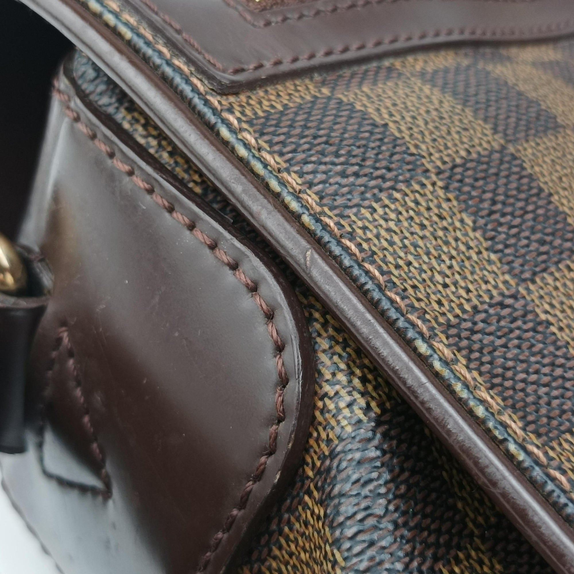 Secondhand Louis Vuitton SPENCER EBENE Damier　Canvas N58021 shoulderbag | stylenewstar