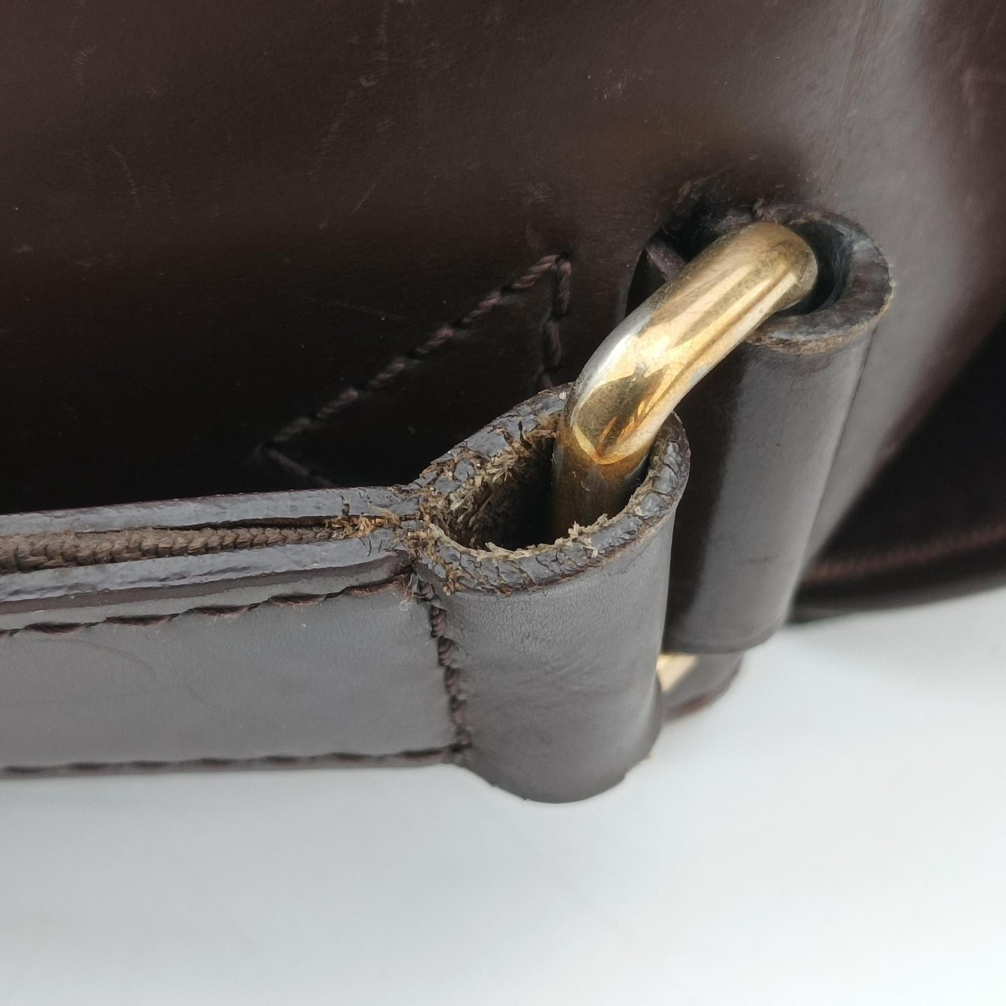 Secondhand Louis Vuitton SPENCER EBENE Damier　Canvas N58021 shoulderbag | stylenewstar