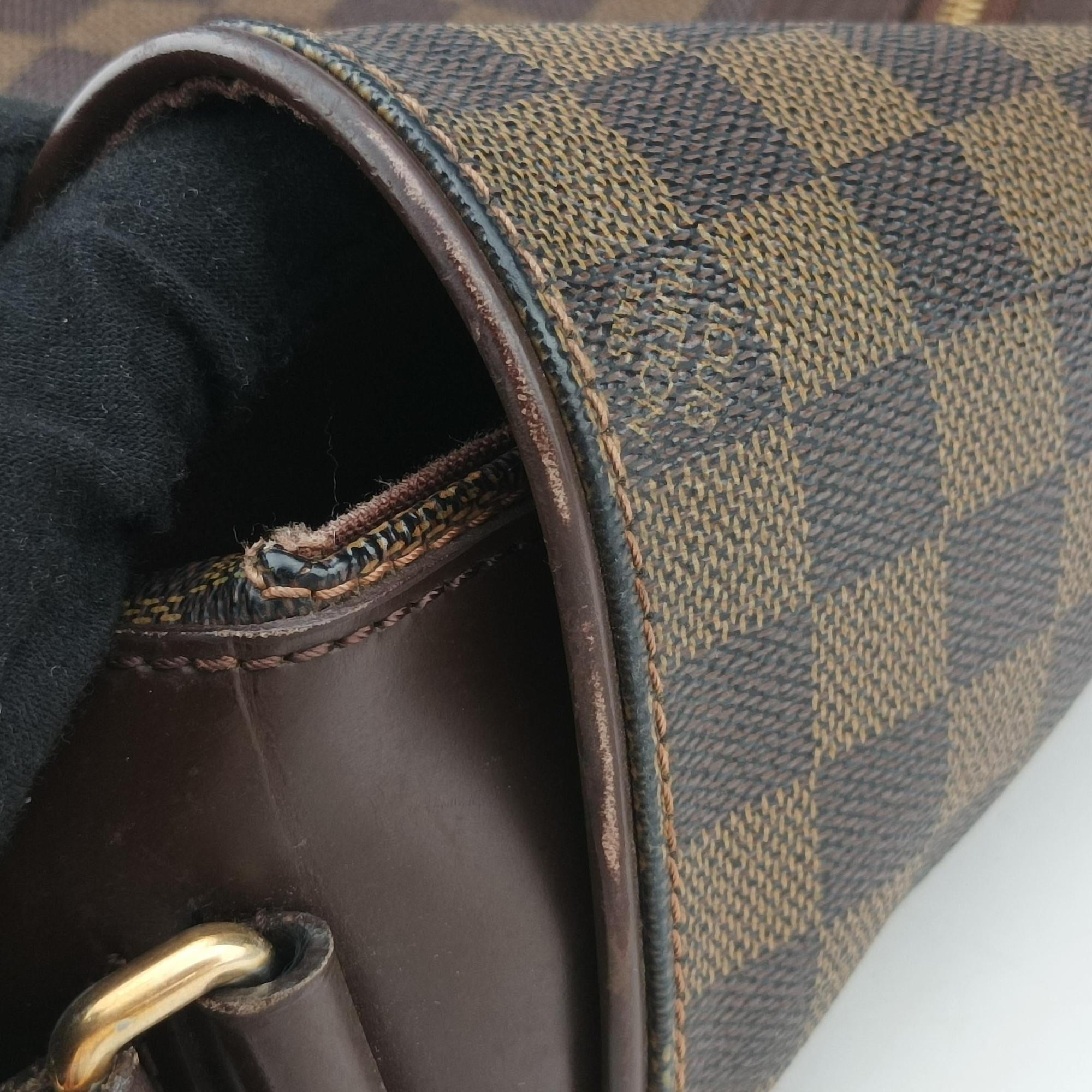 Secondhand Louis Vuitton SPENCER EBENE Damier　Canvas N58021 shoulderbag | stylenewstar
