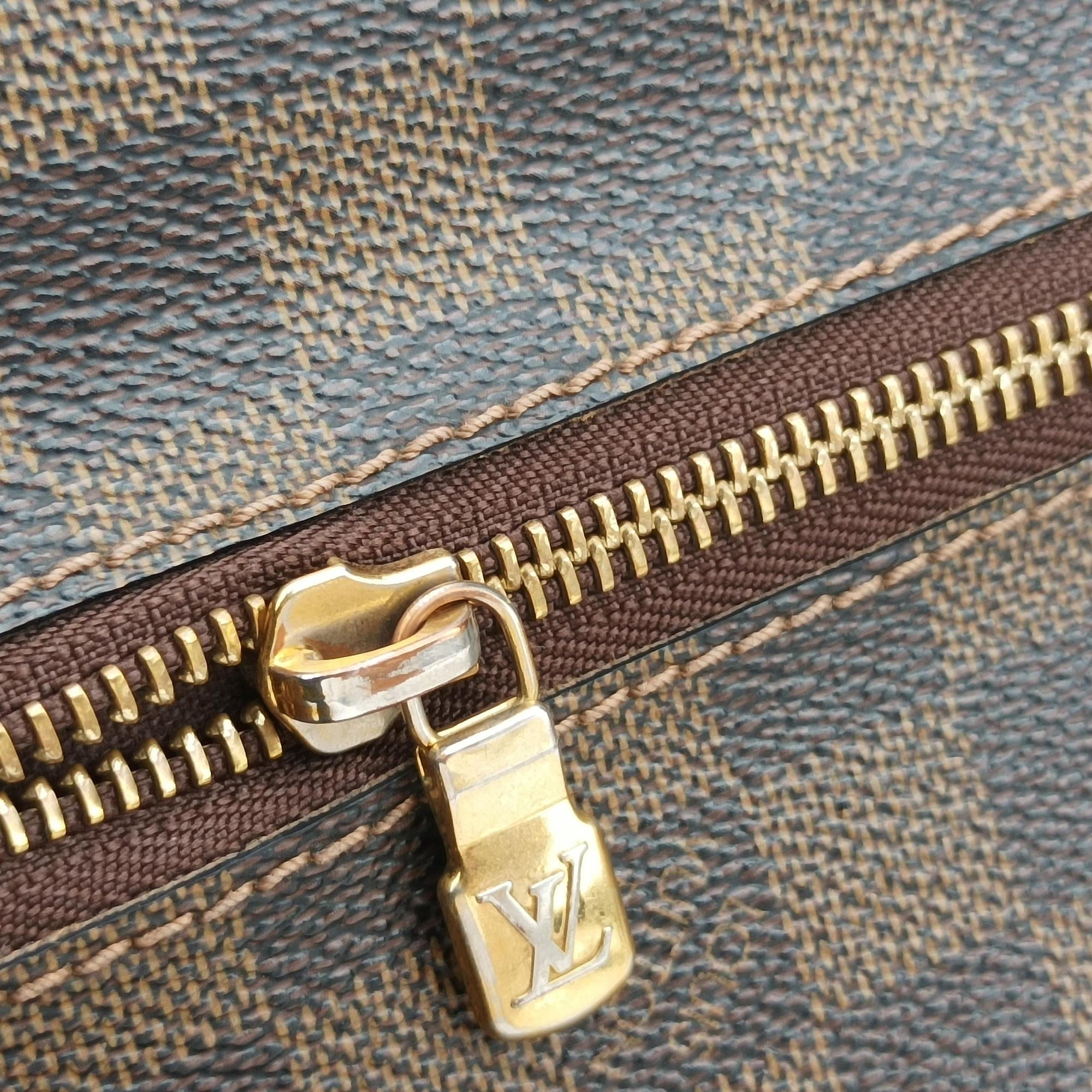 Secondhand Louis Vuitton SPENCER EBENE Damier　Canvas N58021 shoulderbag | stylenewstar