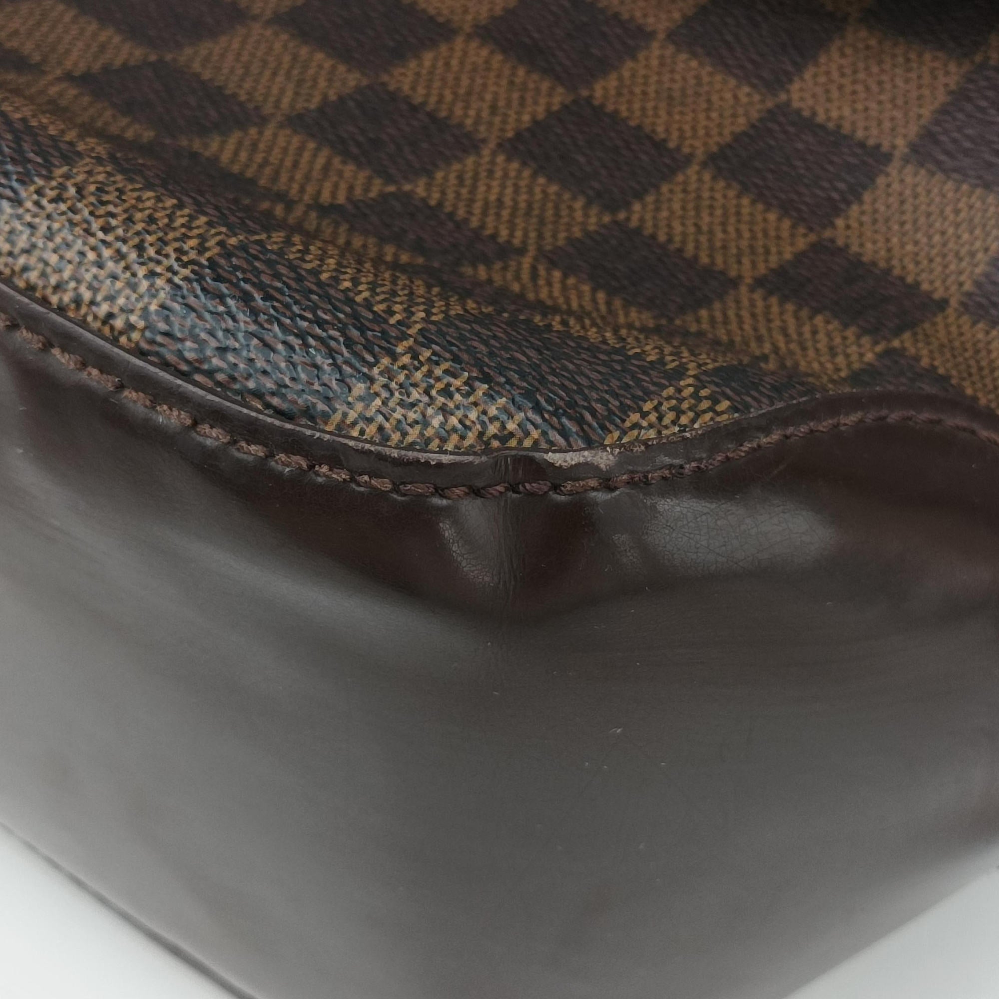 Secondhand Louis Vuitton SPENCER EBENE Damier　Canvas N58021 shoulderbag | stylenewstar