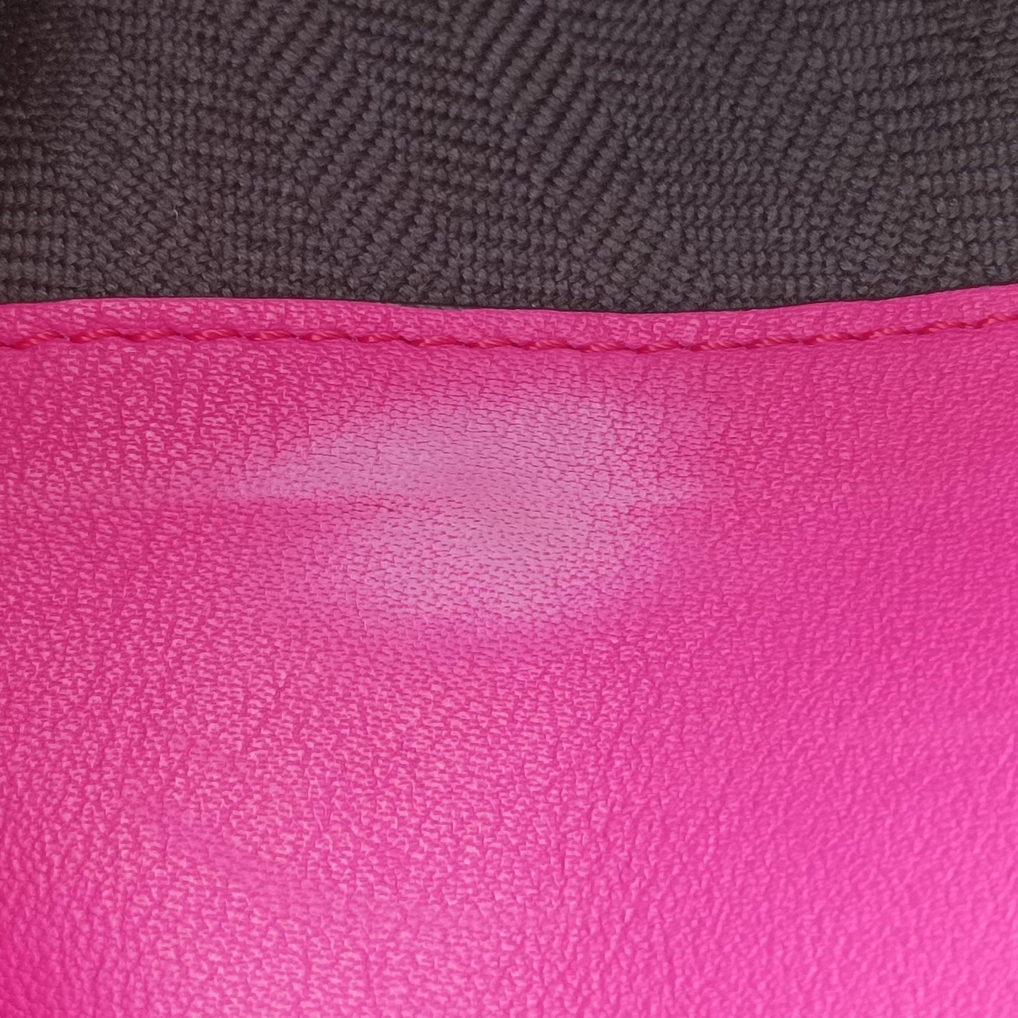 Pre-owned Loewe Hammock Rose×white Leather  shoulderbag | stylenewstar
