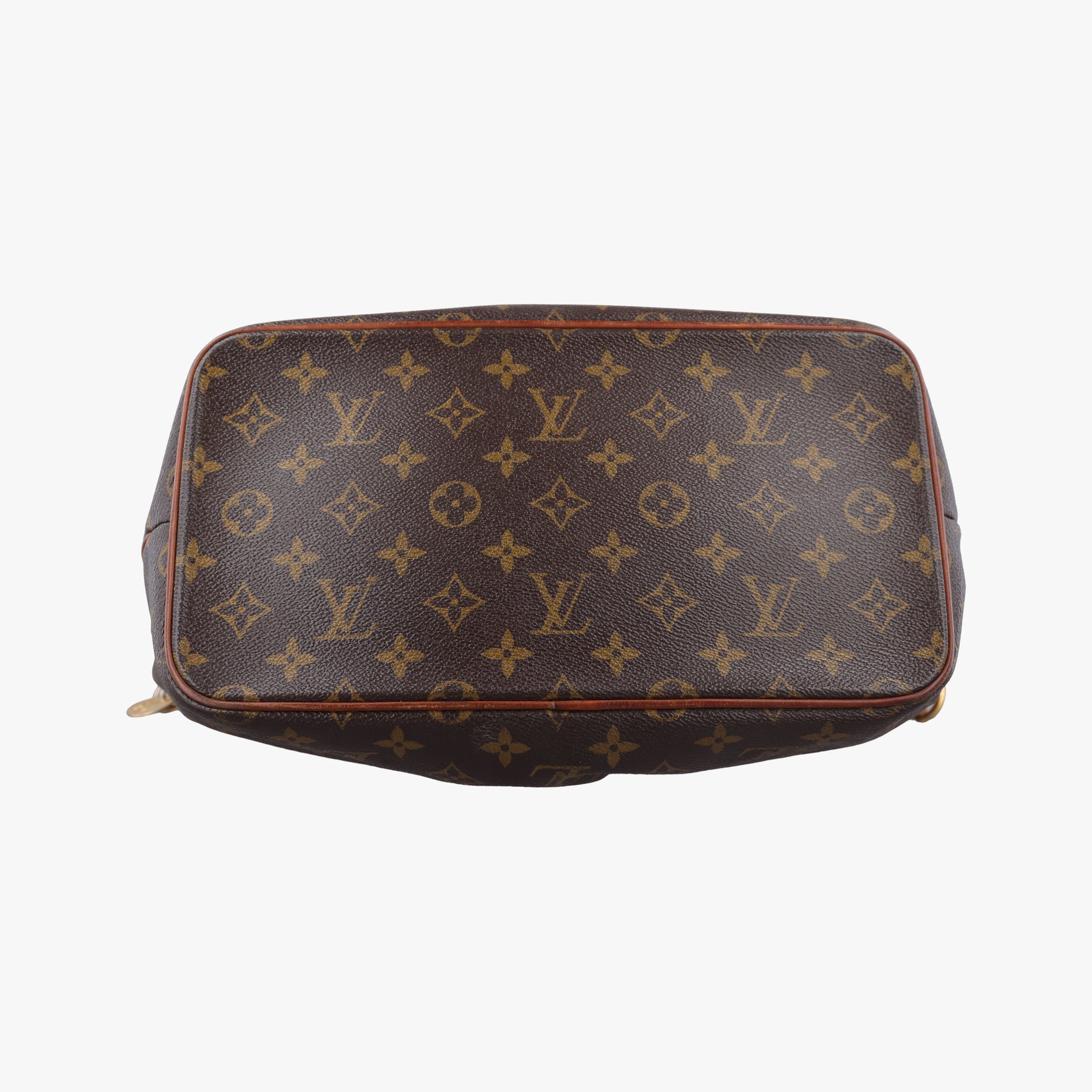 Pre-owned Louis Vuitton PALERMO PM brown Monogram Canvas M40145 shoulderbag | stylenewstar