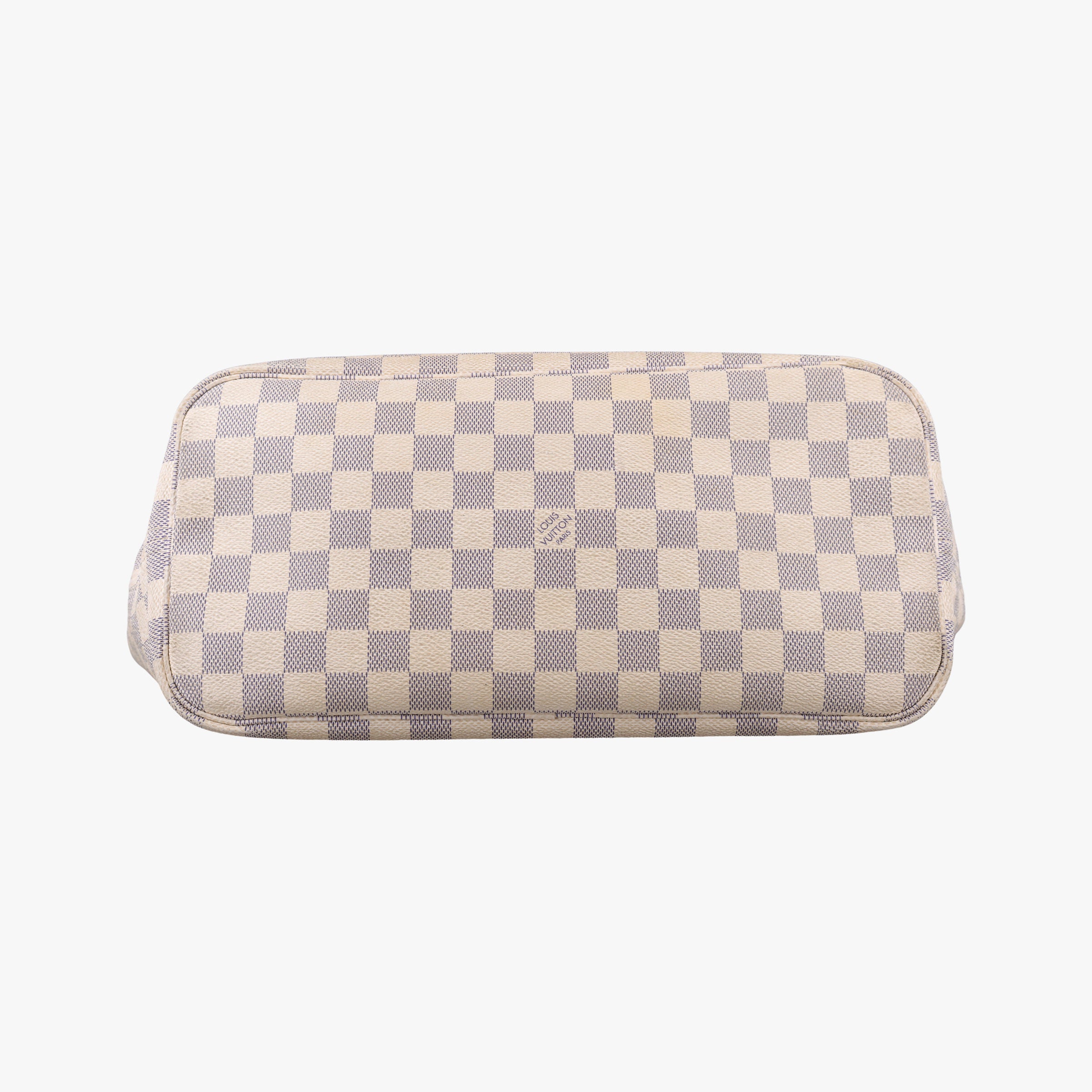 Pre-owned Louis Vuitton Neverfull MM Azur Damier Canvas N51107 handbag | stylenewstar