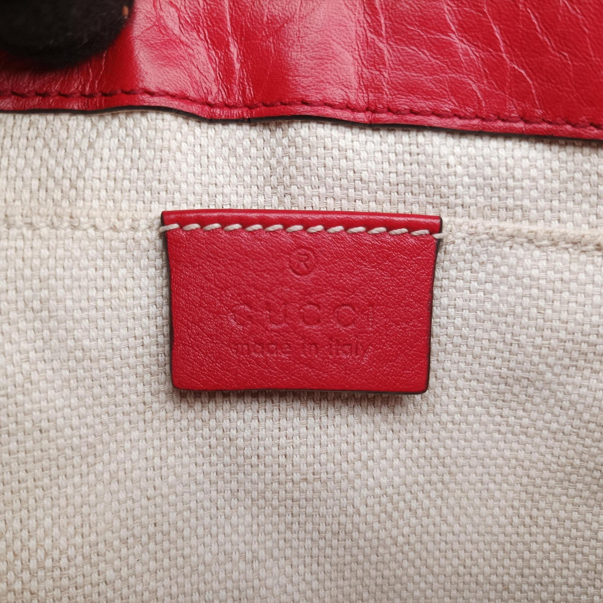 Secondhand Gucci Soho Red Leather 323190 shoulderbag | stylenewstar
