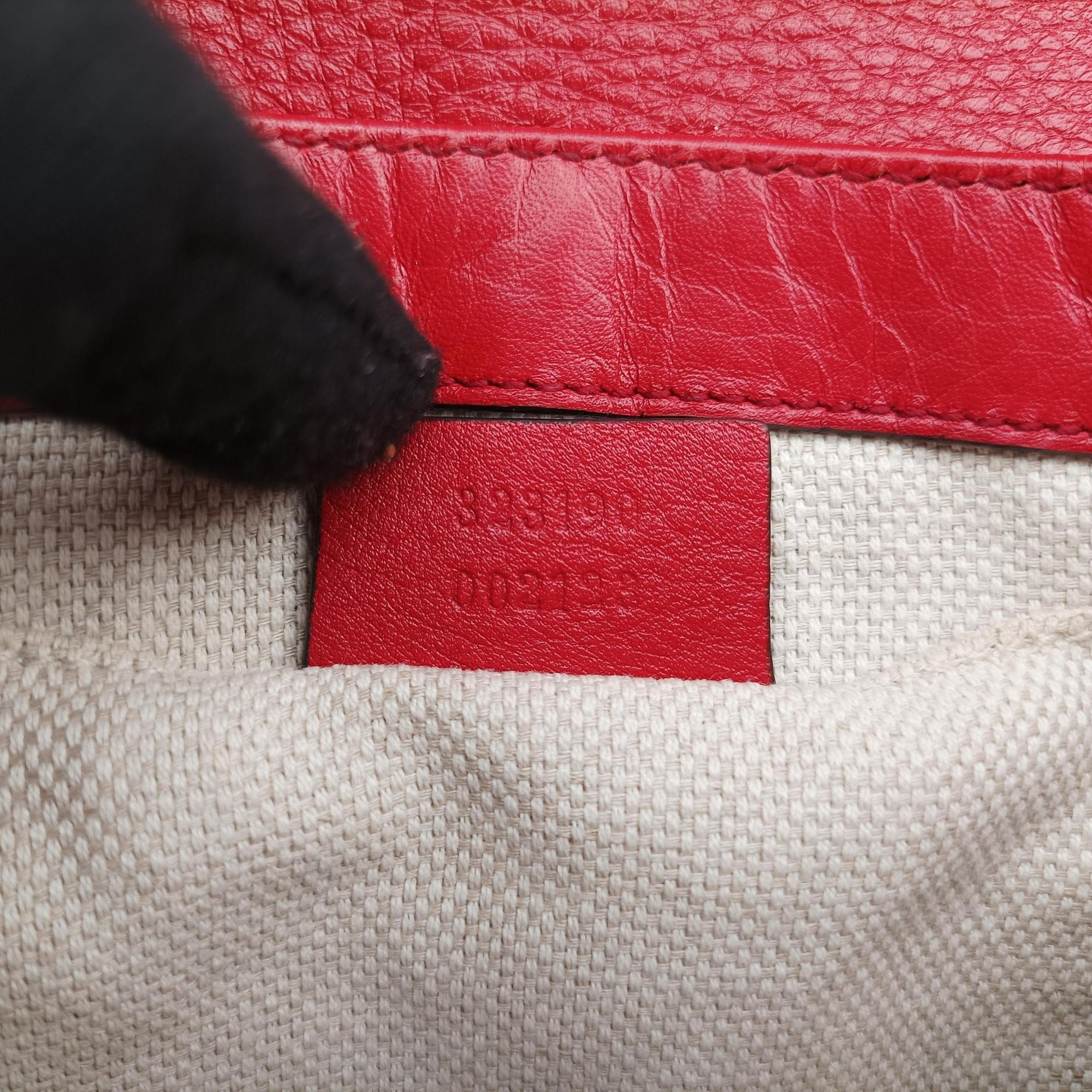 Secondhand Gucci Soho Red Leather 323190 shoulderbag | stylenewstar