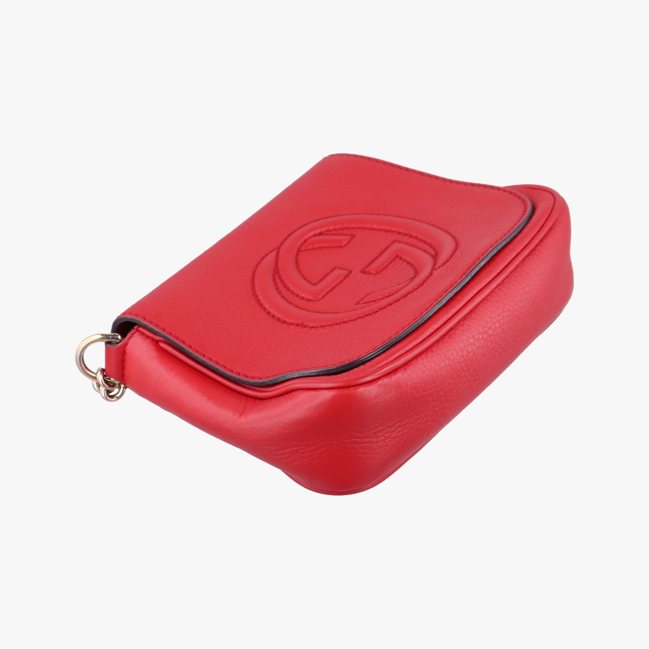 Secondhand Gucci Soho Red Leather 323190 shoulderbag | stylenewstar