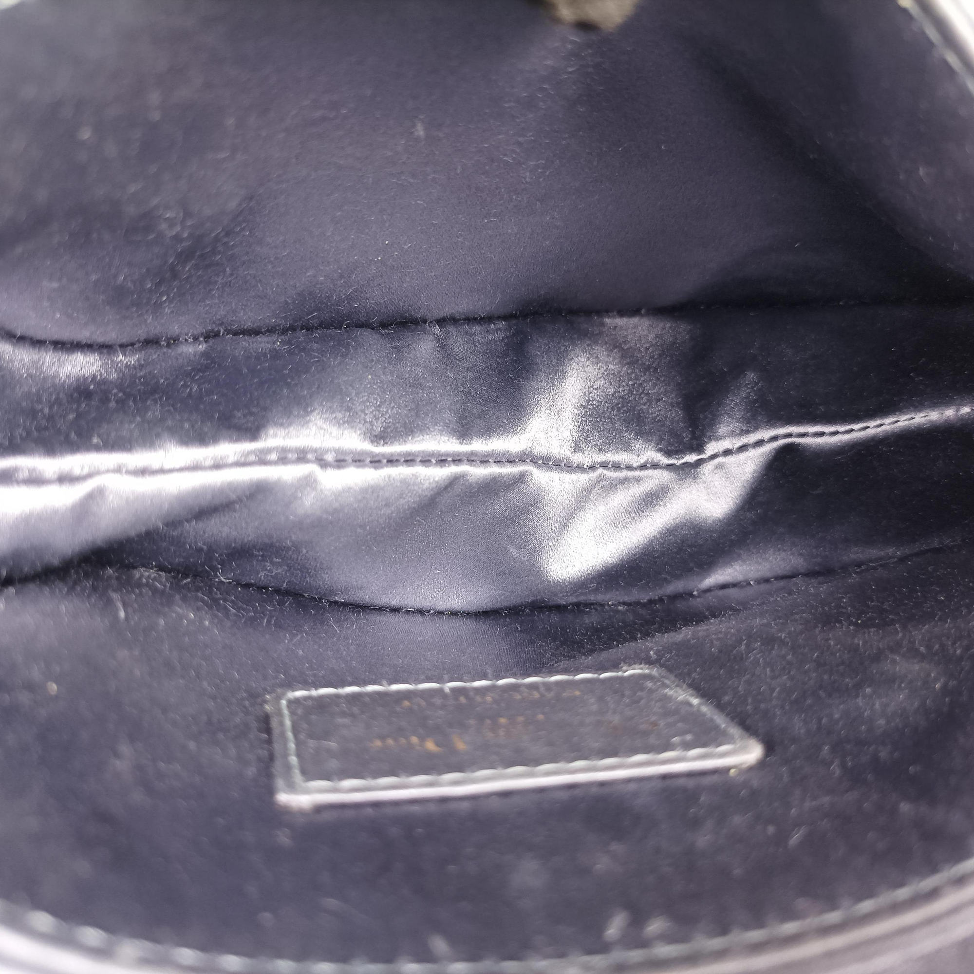 Pre-owned Christian Dior Saddle Purple silk  handbag | stylenewstar