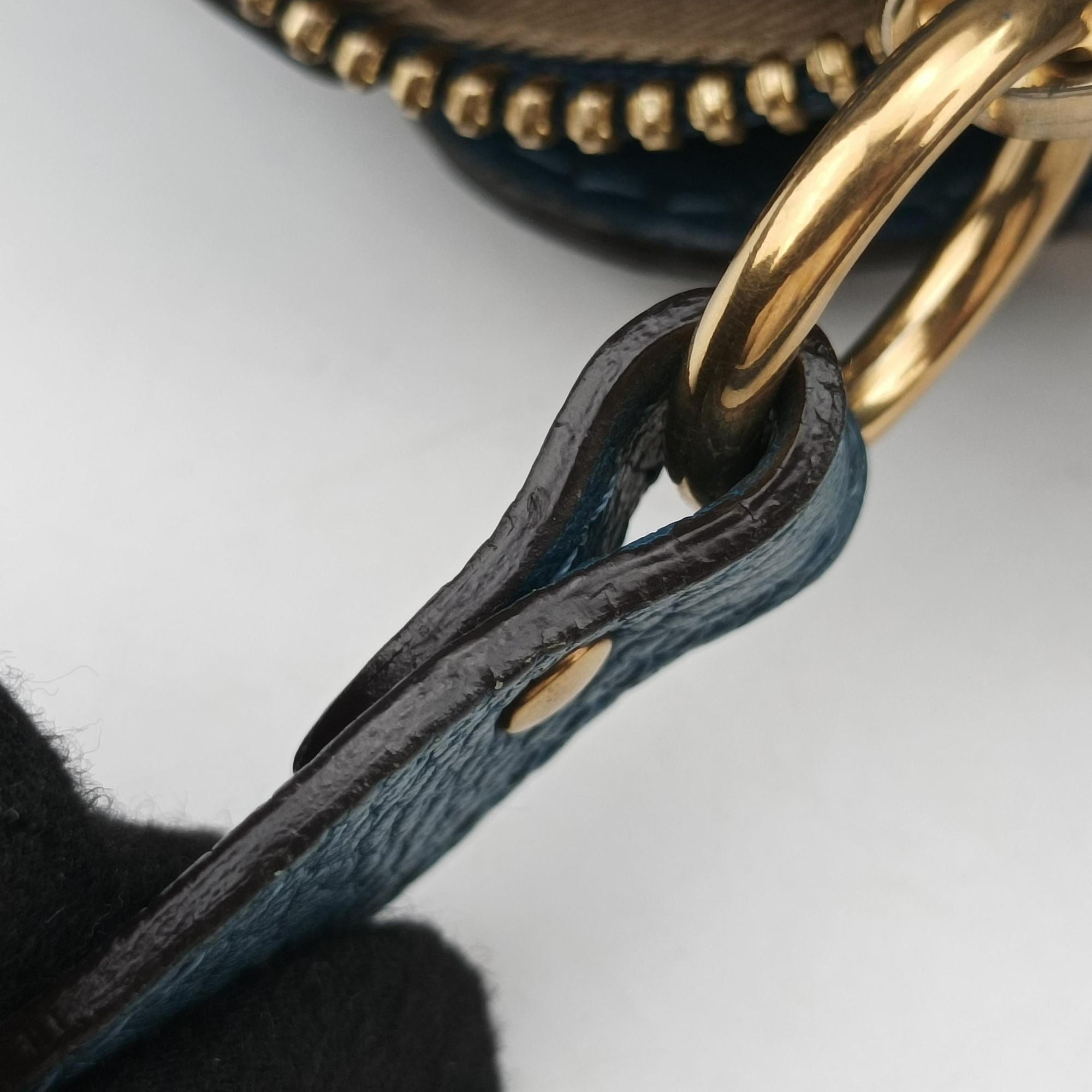 Pre-owned Chloe Paraty Blue Leather  shoulderbag | stylenewstar