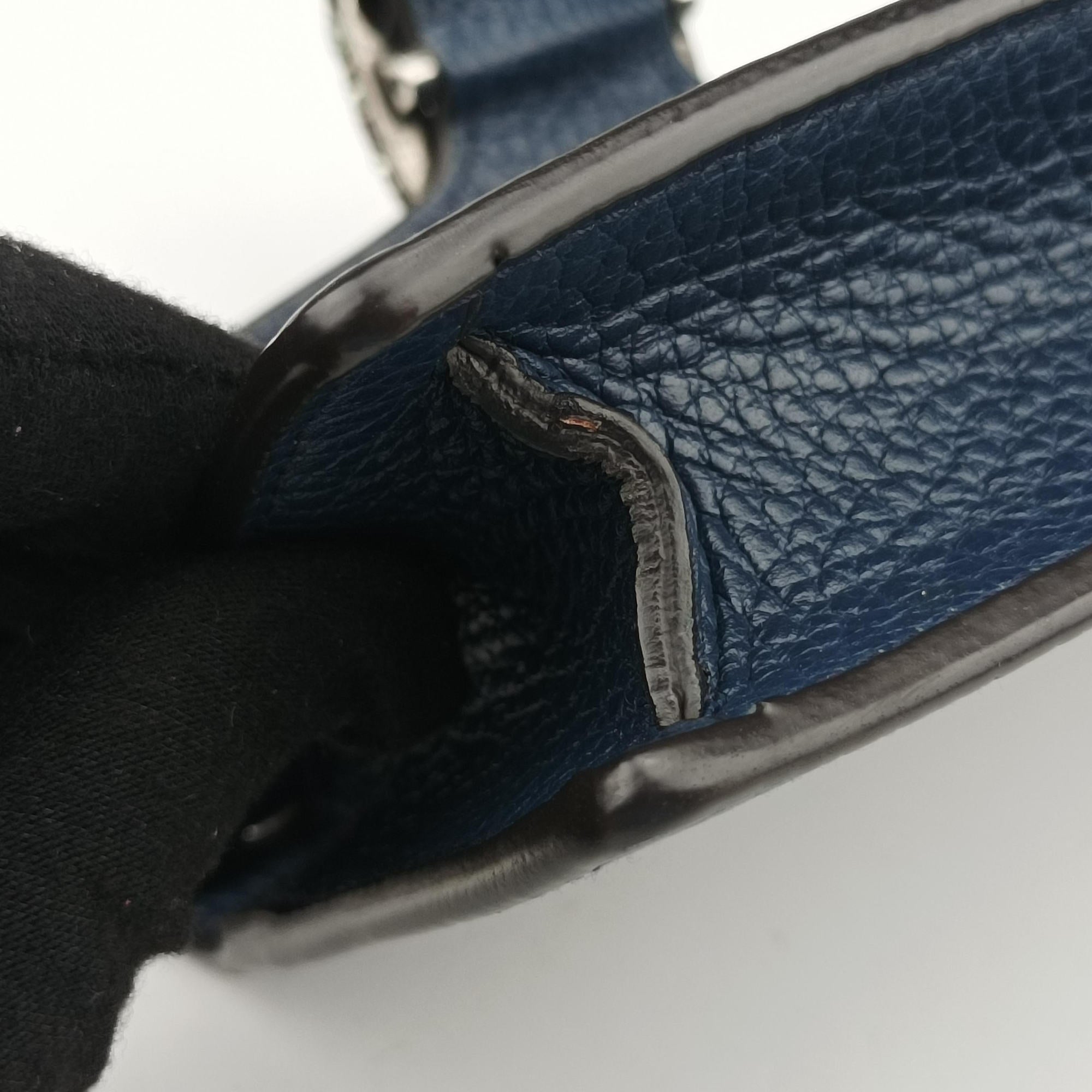 Pre-owned Gucci Dionysus Blue Leather 476432 shoulderbag | stylenewstar