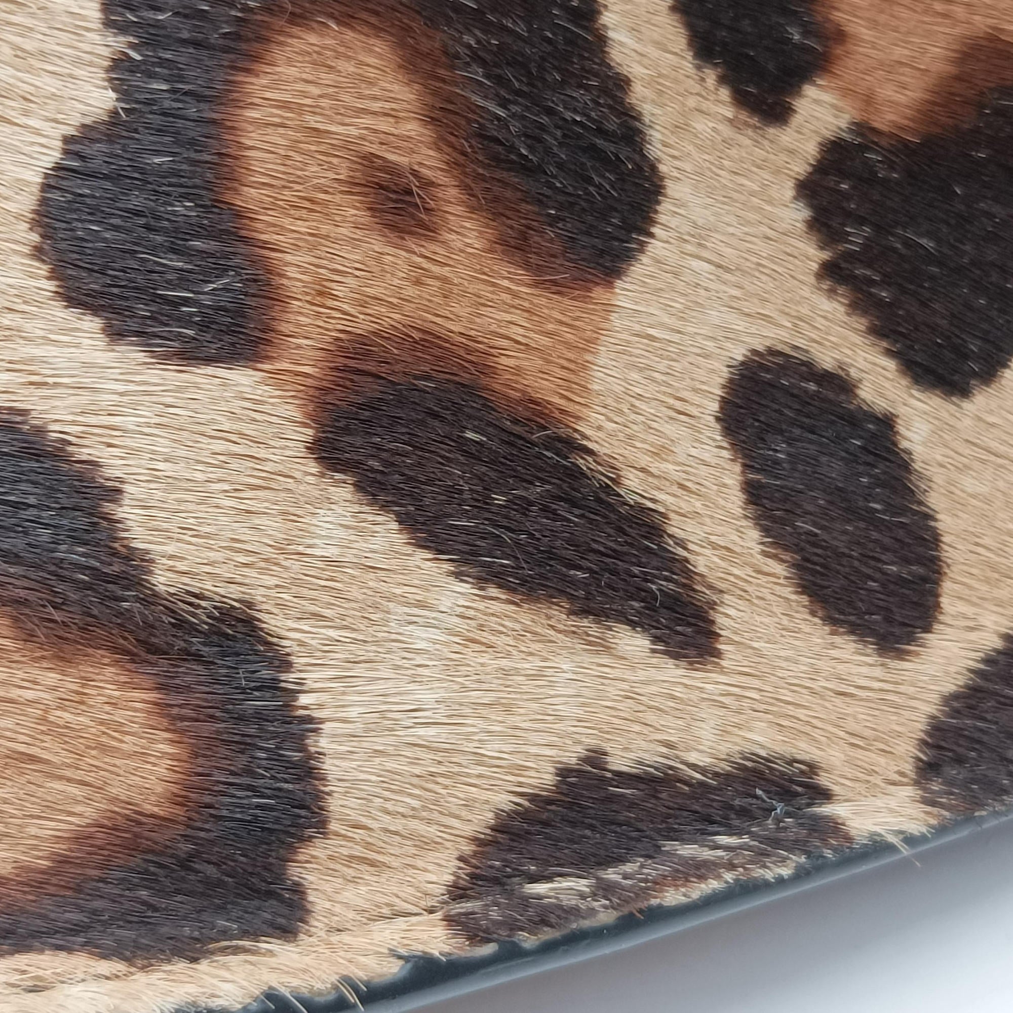 Pre-owned Loewe Hammock Brown x Multicolour ponyhair  shoulderbag | stylenewstar