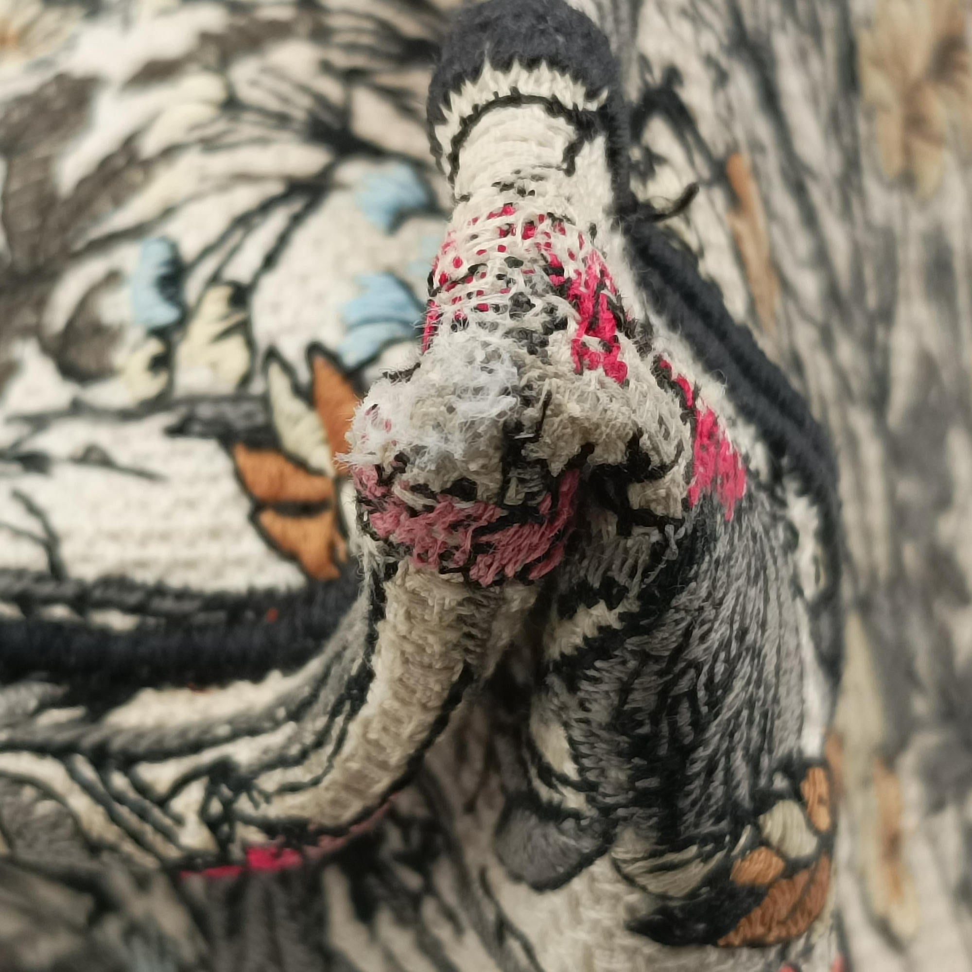 Secondhand Christian Dior Book Tote Multicolour Jacquard  handbag | stylenewstar