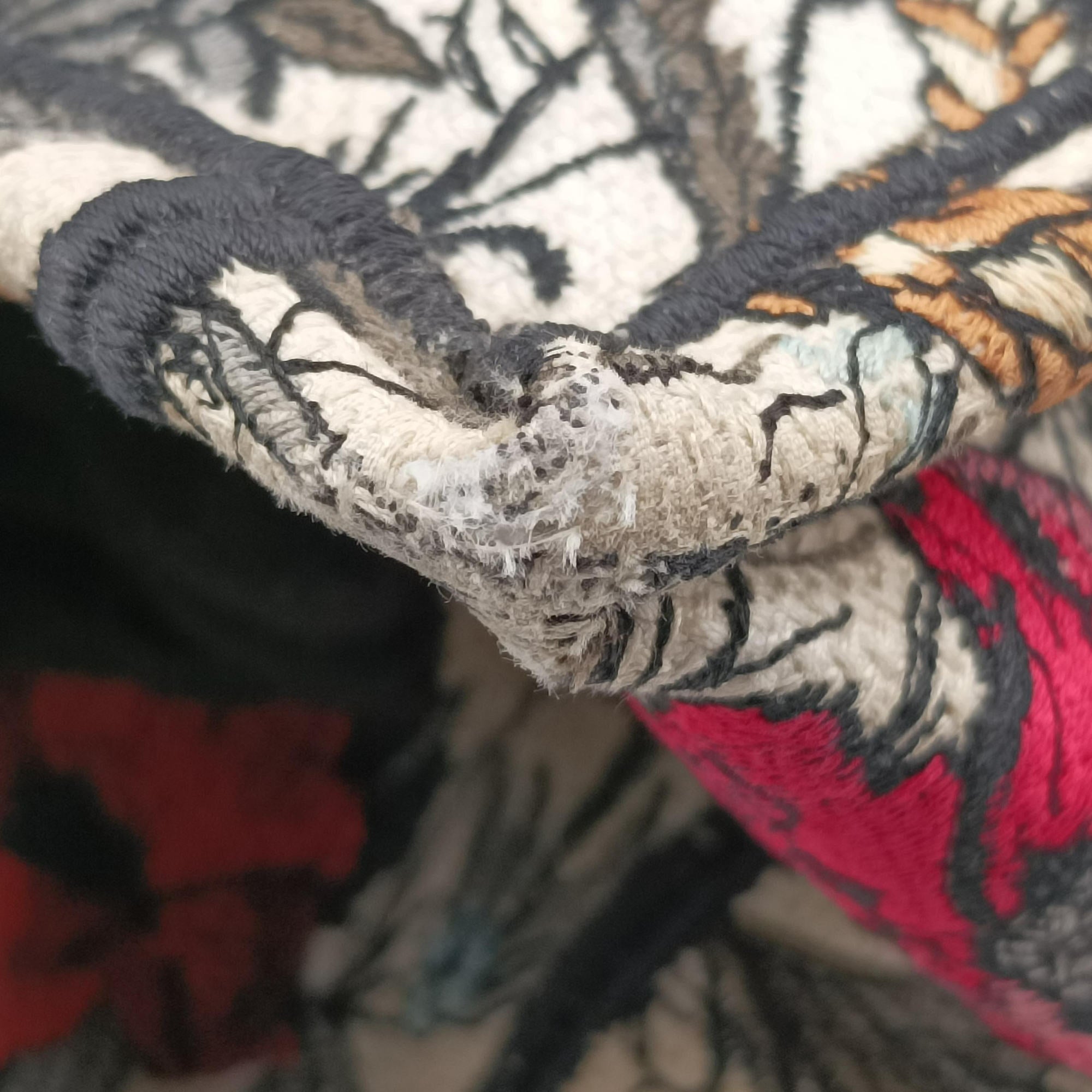 Secondhand Christian Dior Book Tote Multicolour Jacquard  handbag | stylenewstar