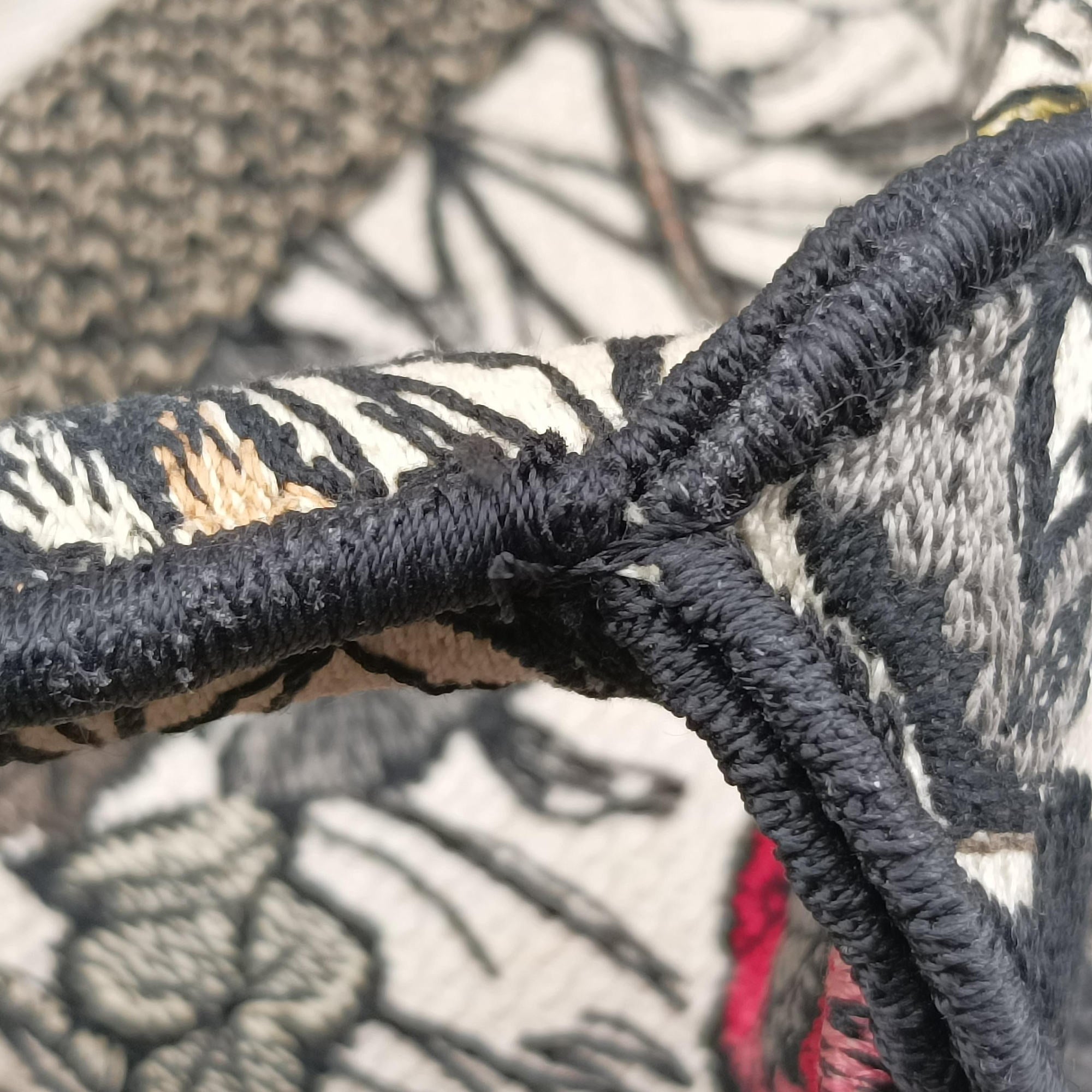 Secondhand Christian Dior Book Tote Multicolour Jacquard  handbag | stylenewstar