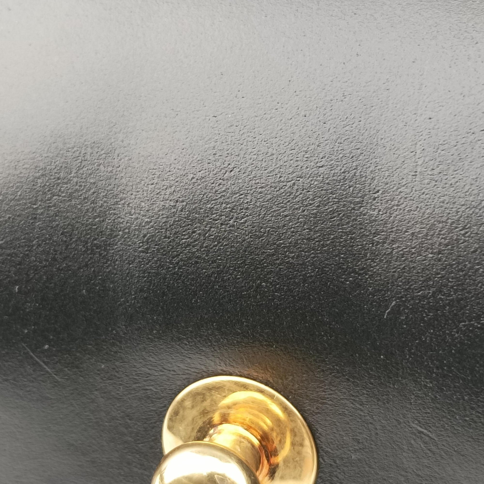 Pre-owned Christian Dior Mini D-Bee Black Leather  shoulderbag | stylenewstar