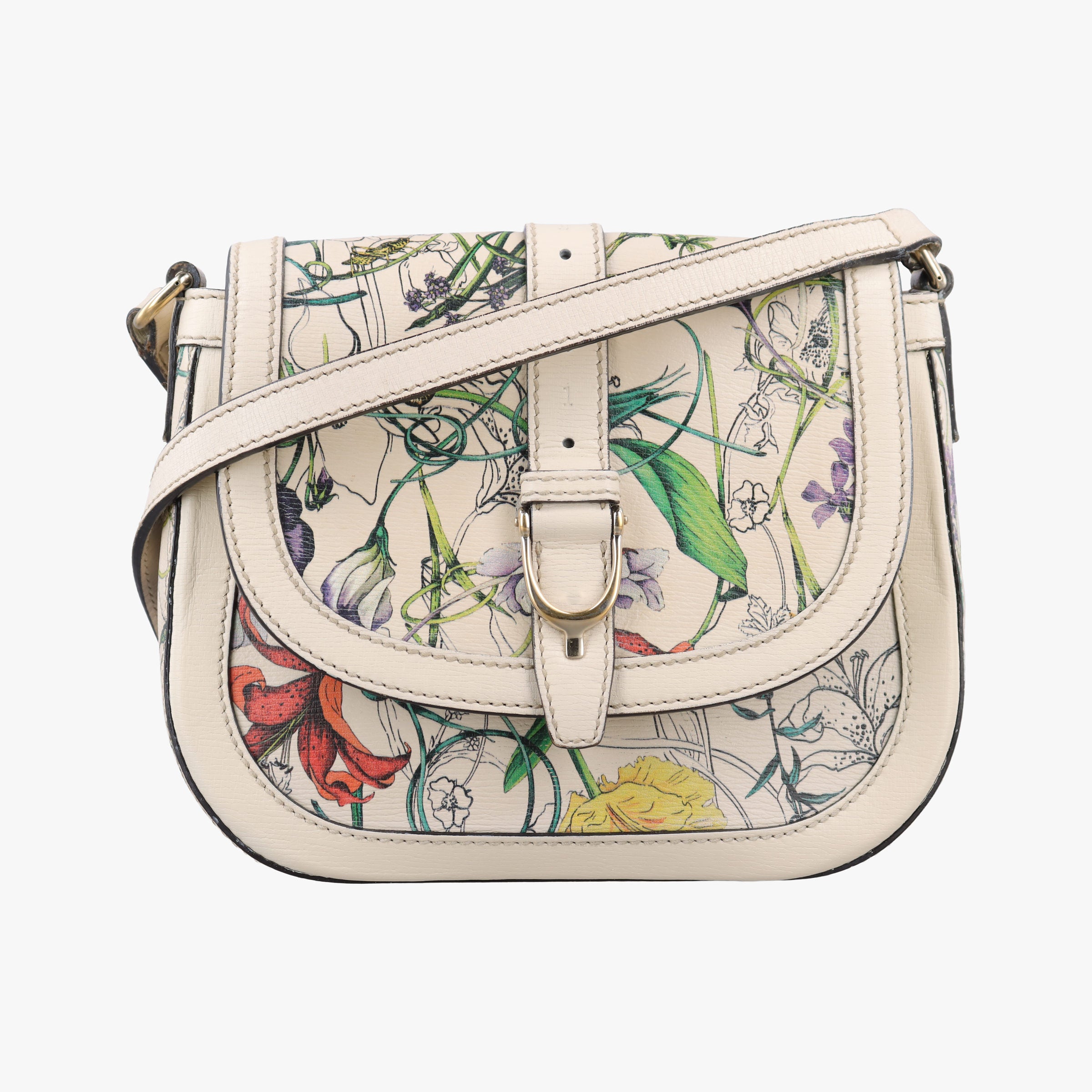 Secondhand Gucci Nice GG Supreme Multicolour Leather 336749 shoulderbag | stylenewstar