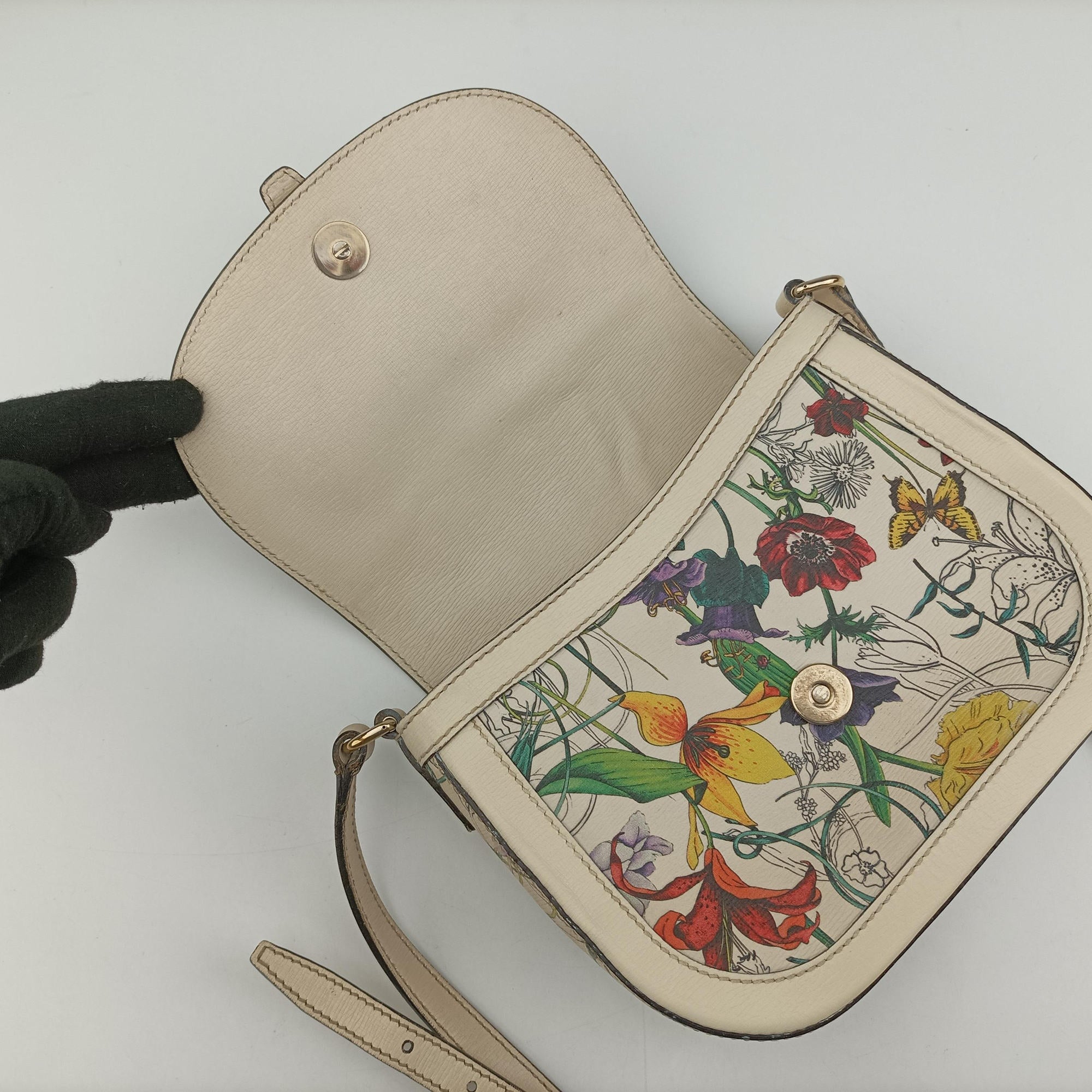 Secondhand Gucci Nice GG Supreme Multicolour Leather 336749 shoulderbag | stylenewstar