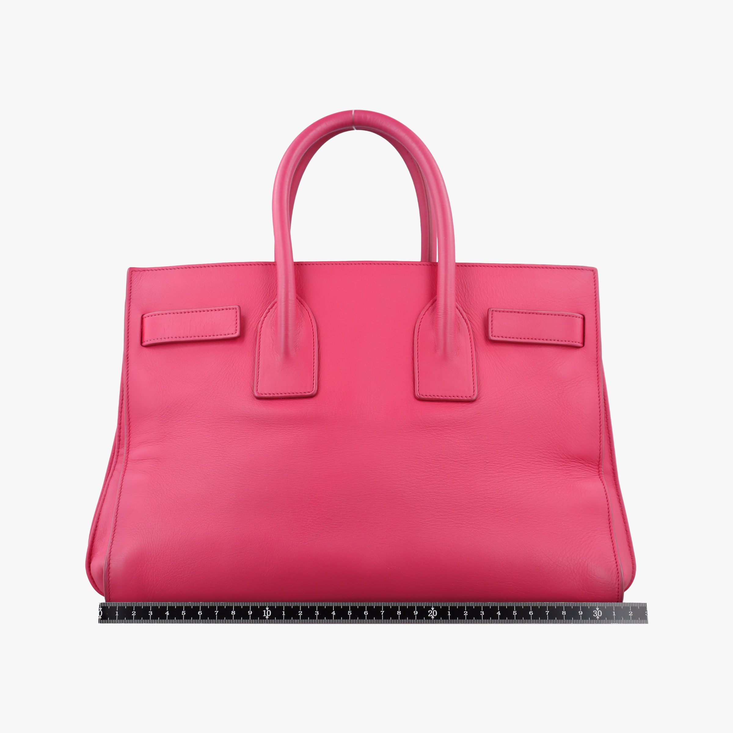 Pre-owned Yves Saint Laurent SAC DE JOUR Rose Leather 324823 handbag | stylenewstar