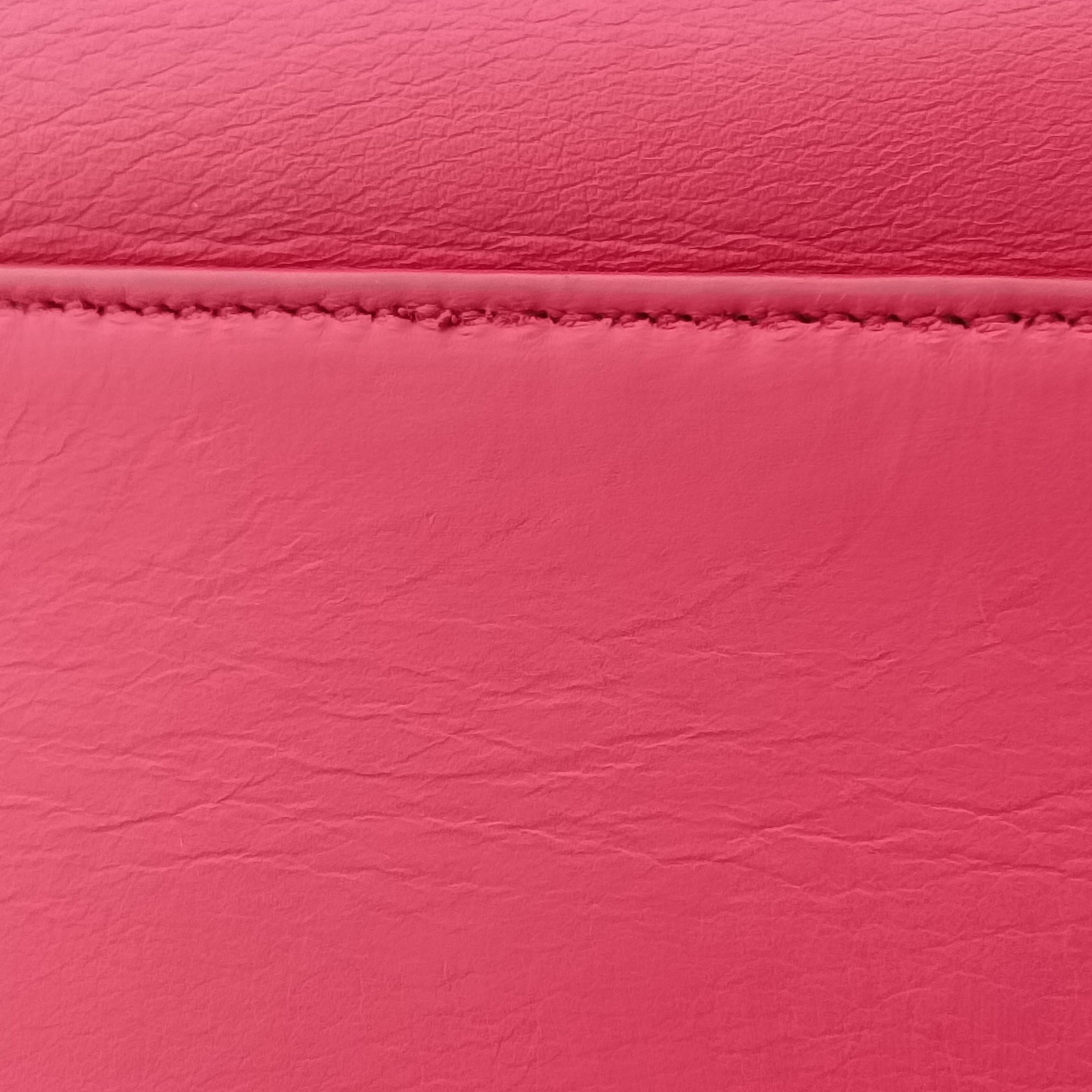 Pre-owned Yves Saint Laurent SAC DE JOUR Rose Leather 324823 handbag | stylenewstar