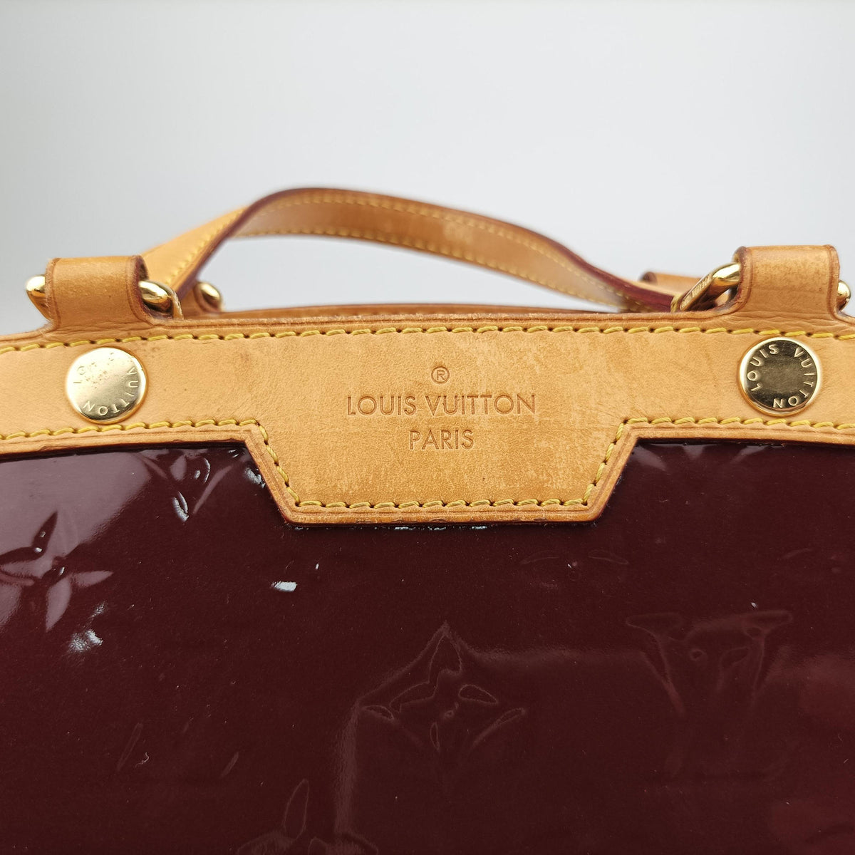 Pre-owned Louis Vuitton Brea MM AMARANTE Vernis M91619 shoulderbag | stylenewstar