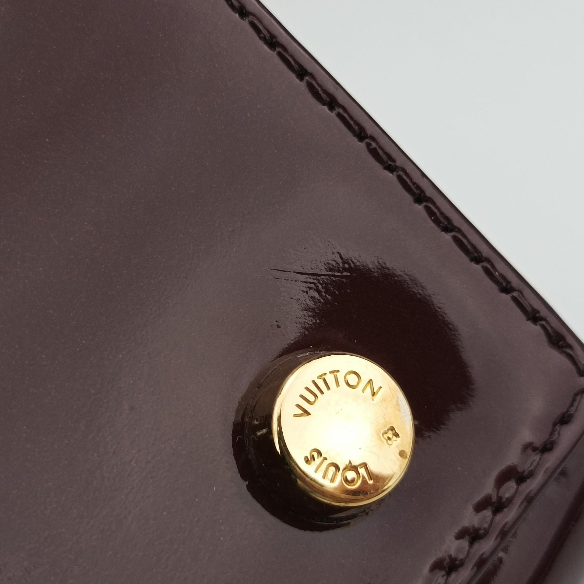 Pre-owned Louis Vuitton Brea MM AMARANTE Vernis M91619 shoulderbag | stylenewstar
