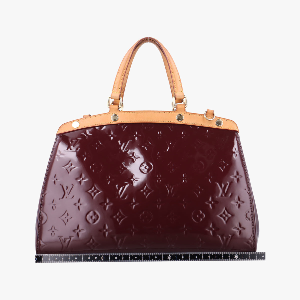 Pre-owned Louis Vuitton Brea MM AMARANTE Vernis M91619 shoulderbag | stylenewstar
