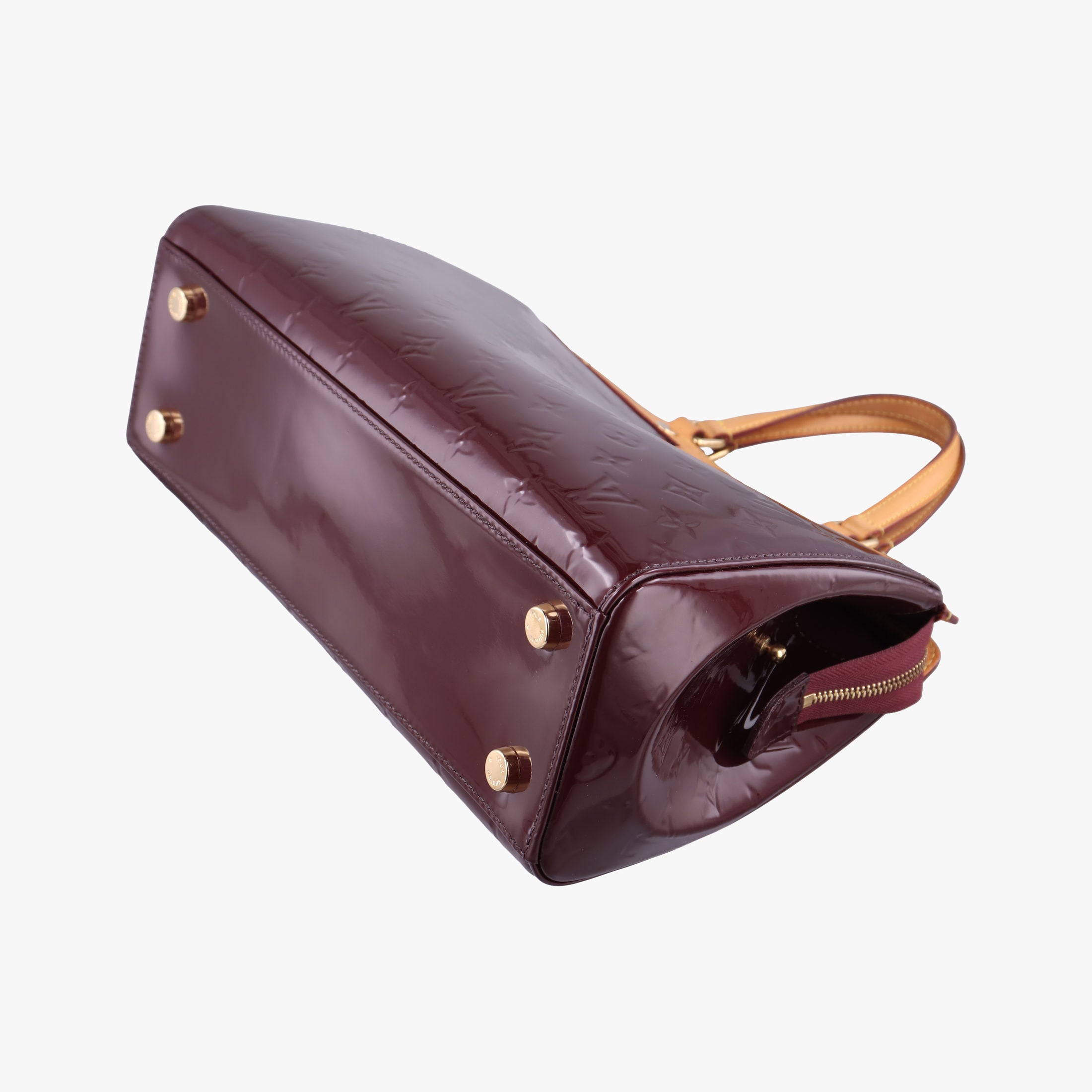 Pre-owned Louis Vuitton Brea MM AMARANTE Vernis M91619 shoulderbag | stylenewstar