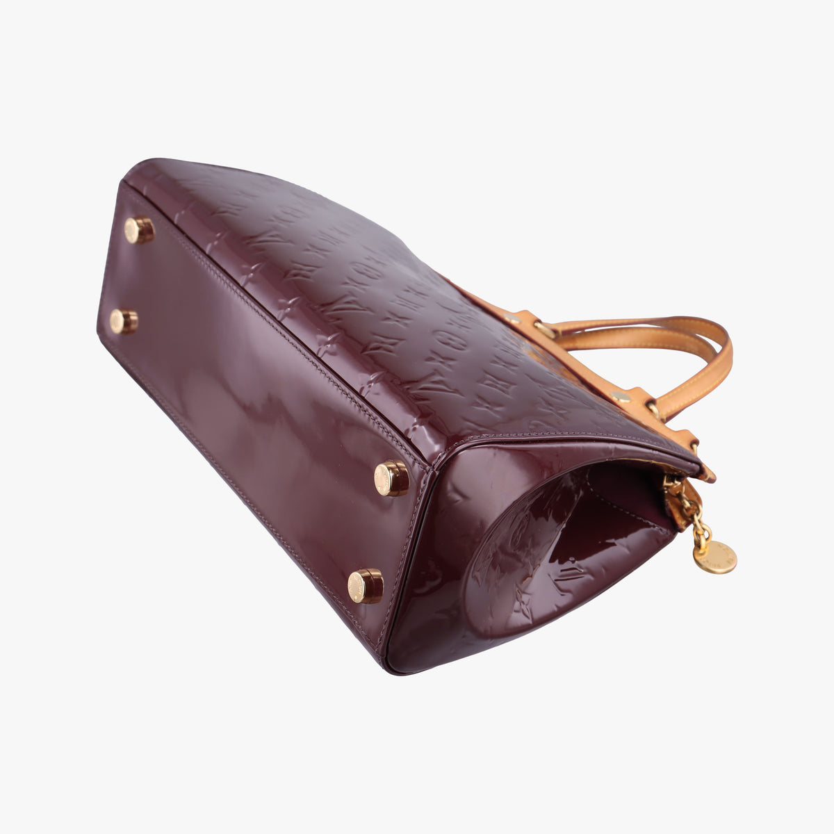 Pre-owned Louis Vuitton Brea MM AMARANTE Vernis M91619 shoulderbag | stylenewstar