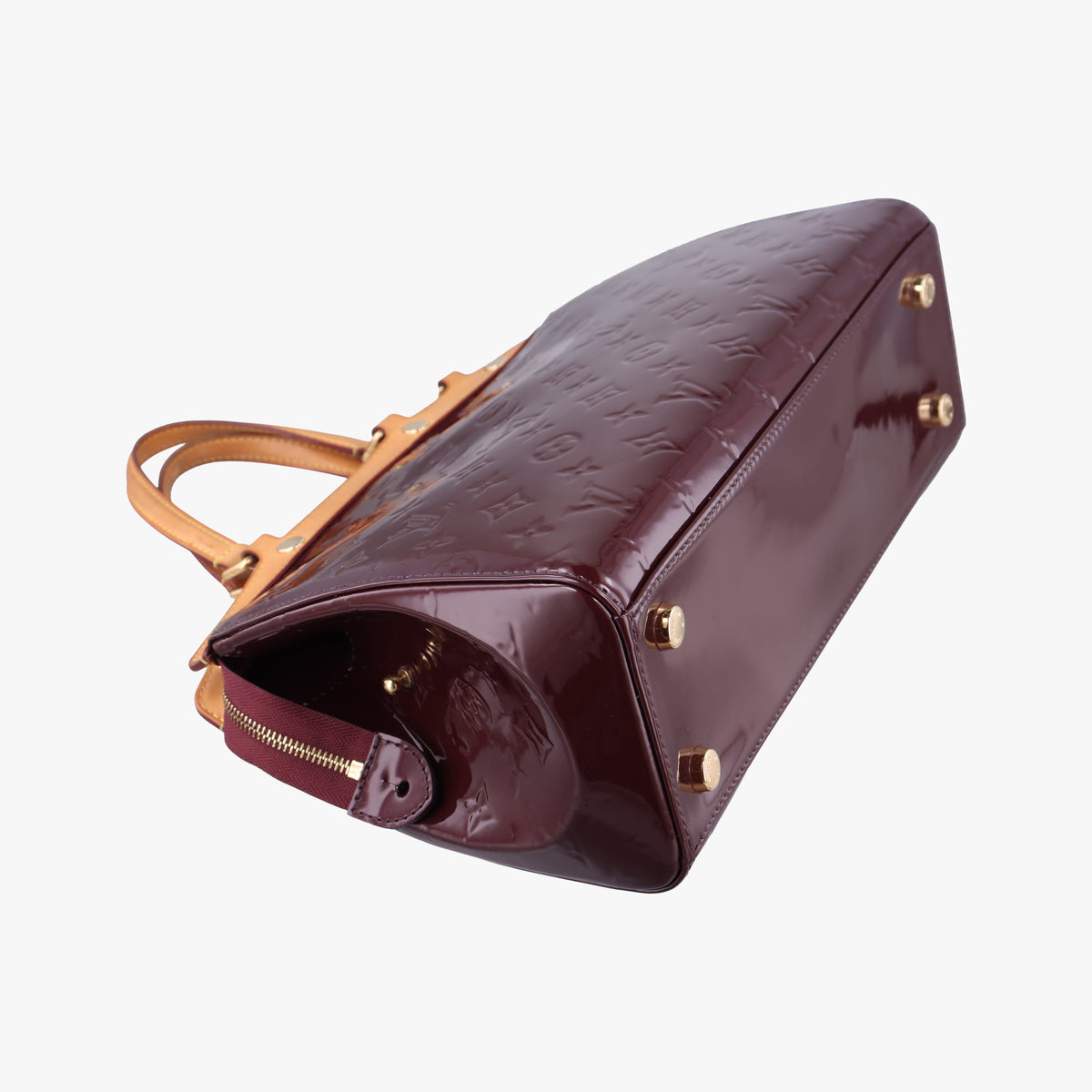 Pre-owned Louis Vuitton Brea MM AMARANTE Vernis M91619 shoulderbag | stylenewstar